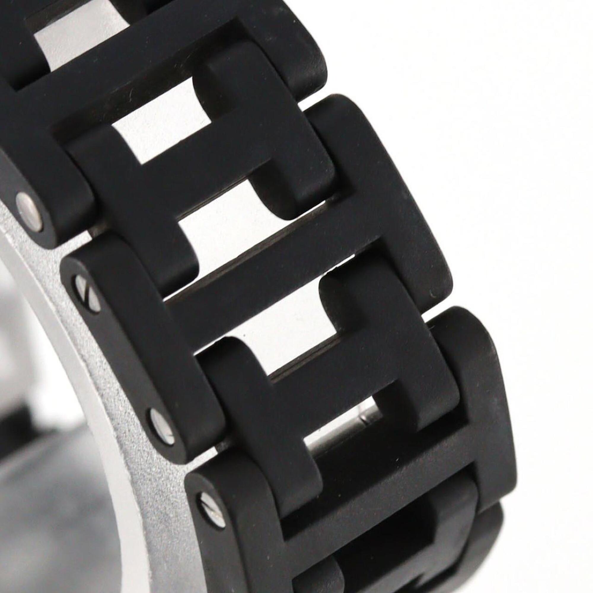 Montre Hermès Clipper Diver Chronographe CL2.315 en acier inoxydable et caoutchoucQuartz