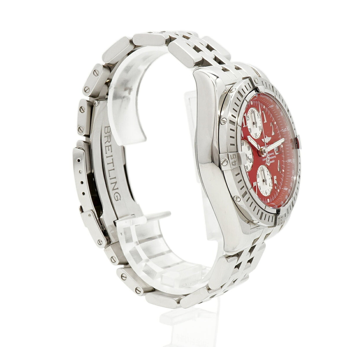 Breitling Chronomat Evolution A13356 Red color Dial 42mm Watch