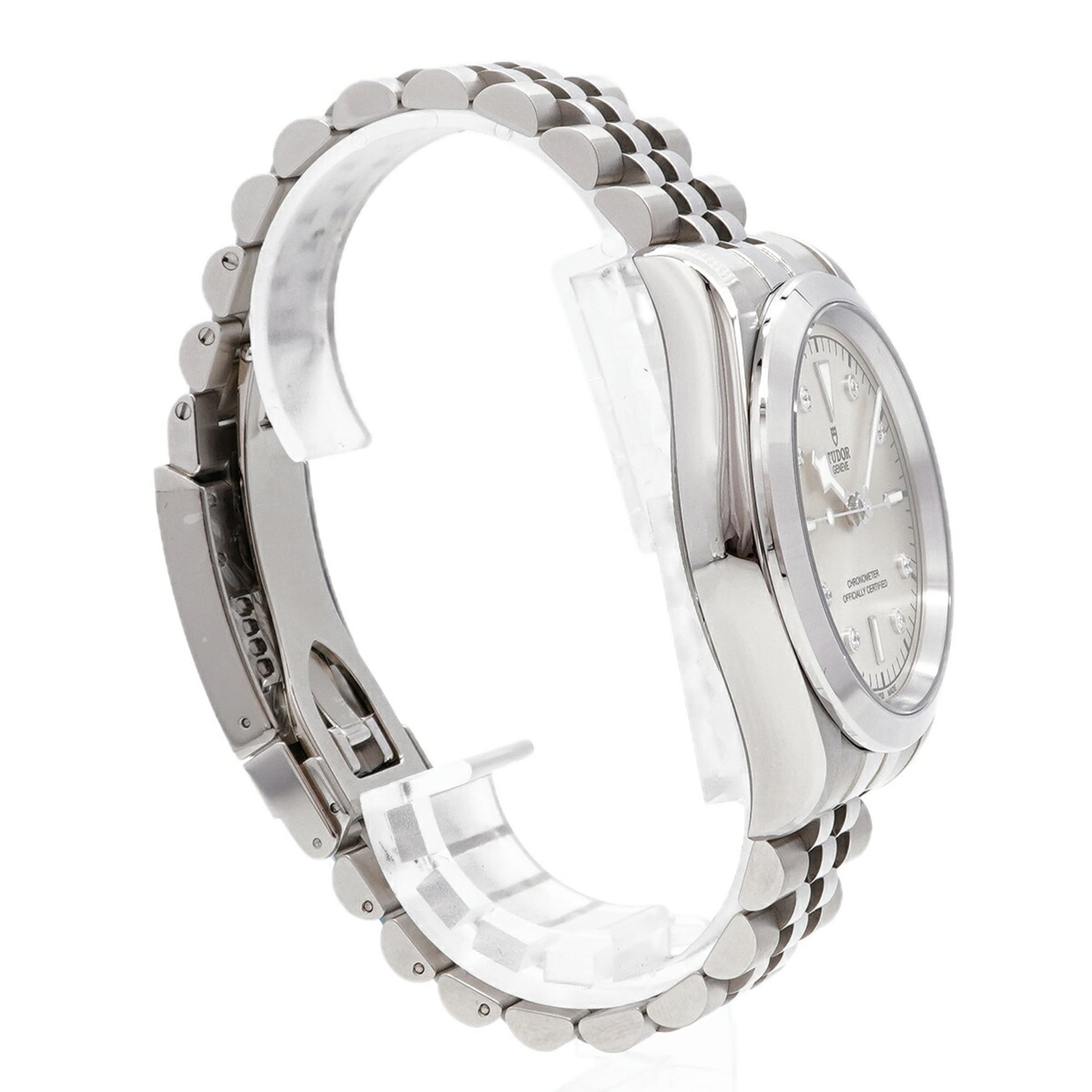 Montre Tudor Black bay One 41 8P Diamond 79680, cadran argenté, 41 mm