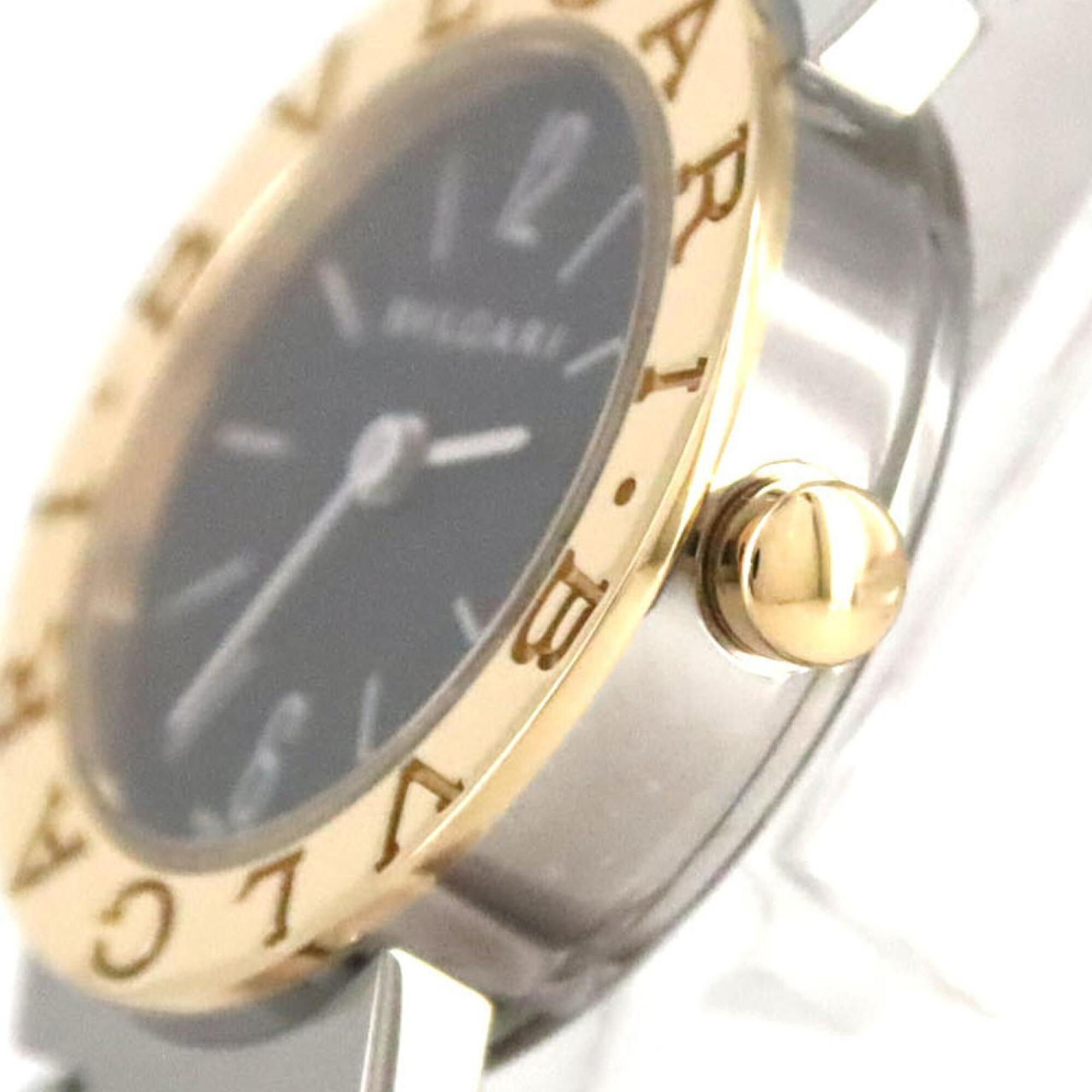Bvlgari Combination BB23SG/BB23SGD Black Dial 23mm Watch