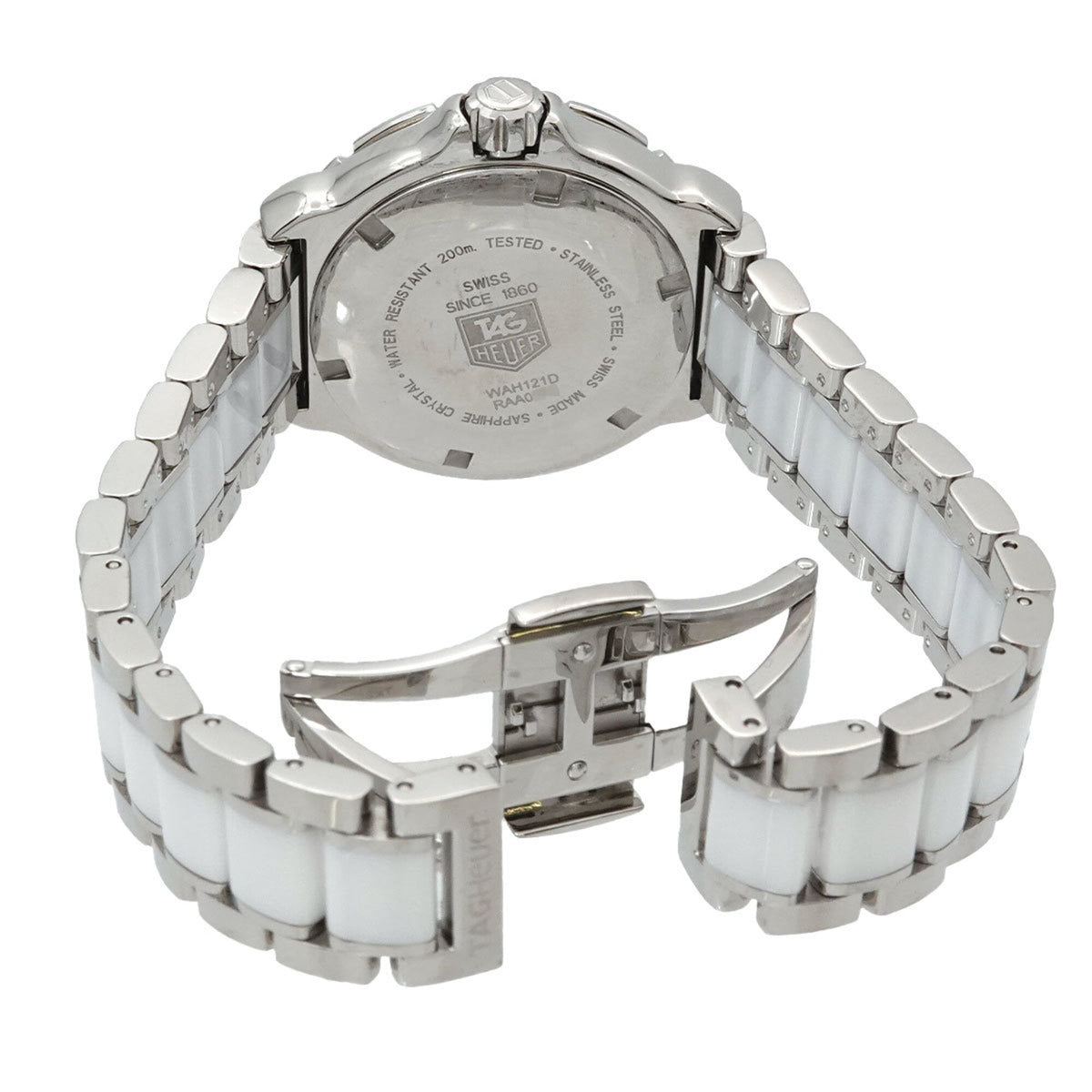 Montre TAG Heuer Formula WAH121D Blanc avec cadran de 35 mm