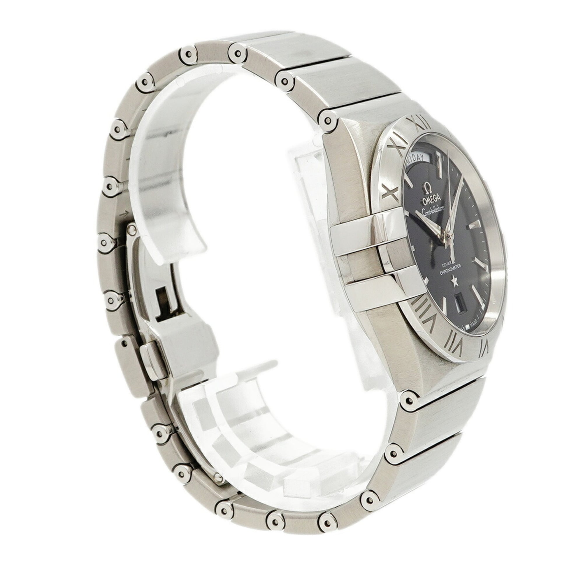 Omega Constellation Day-Date Co-Axial 123.10.38.22.01.001 Black Dial