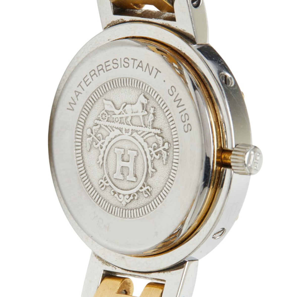 Hermes Clipper CL4.220 White Dial 24mm Watch