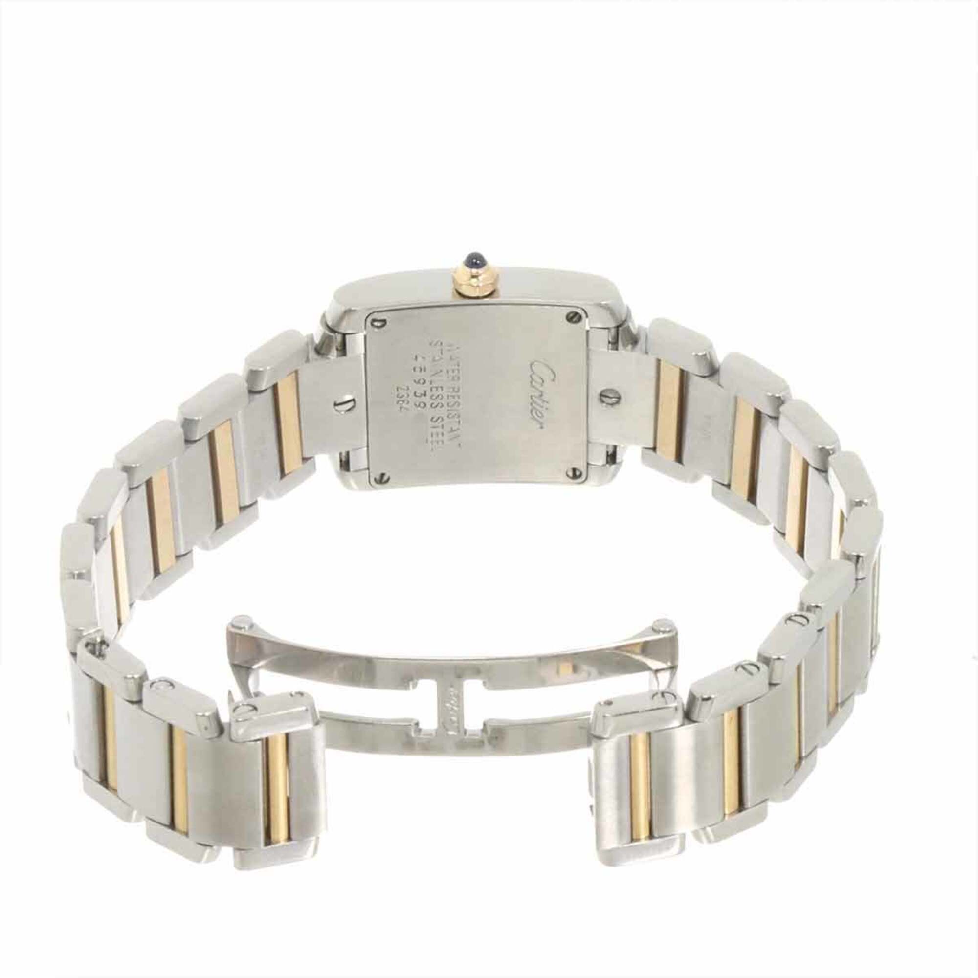 Cartier Tank Francaise W51027Q4 Pini Dial 20mm Watch