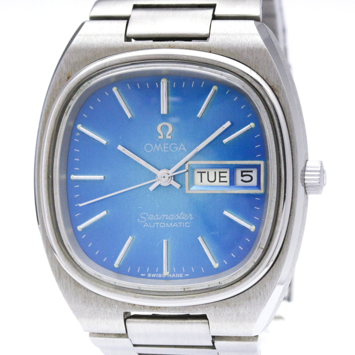 Omega Seamaster 166.0213 Blue Dial 35mm Watch