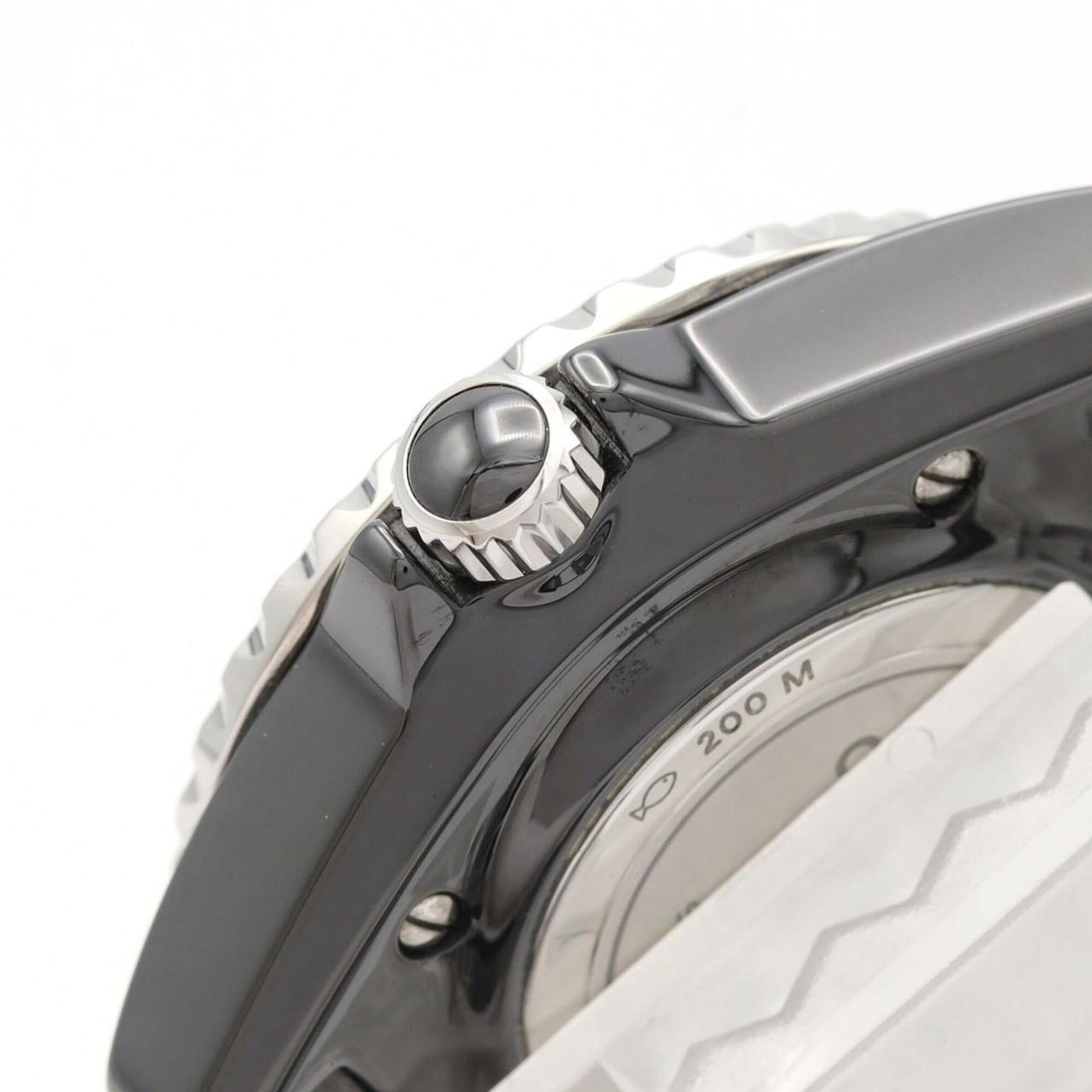 Chanel J12 Phantom 33mm Ceramic H6346 Quartz Watch