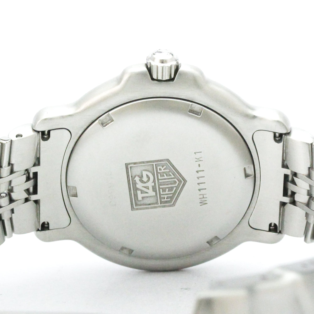 TAG Heuer Serie 6000 WH1111 Weiß Zifferblatt 38 mm Uhr