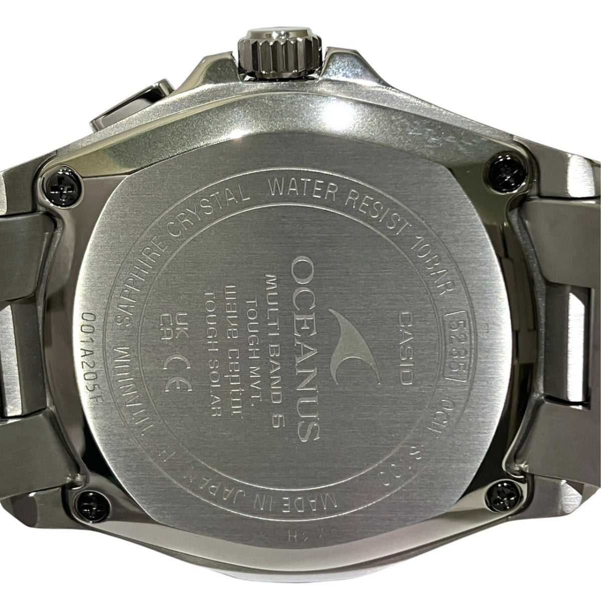 Casio Oceanus OWC-S100-1AJF Schwarz Zifferblatt 40mm Uhr