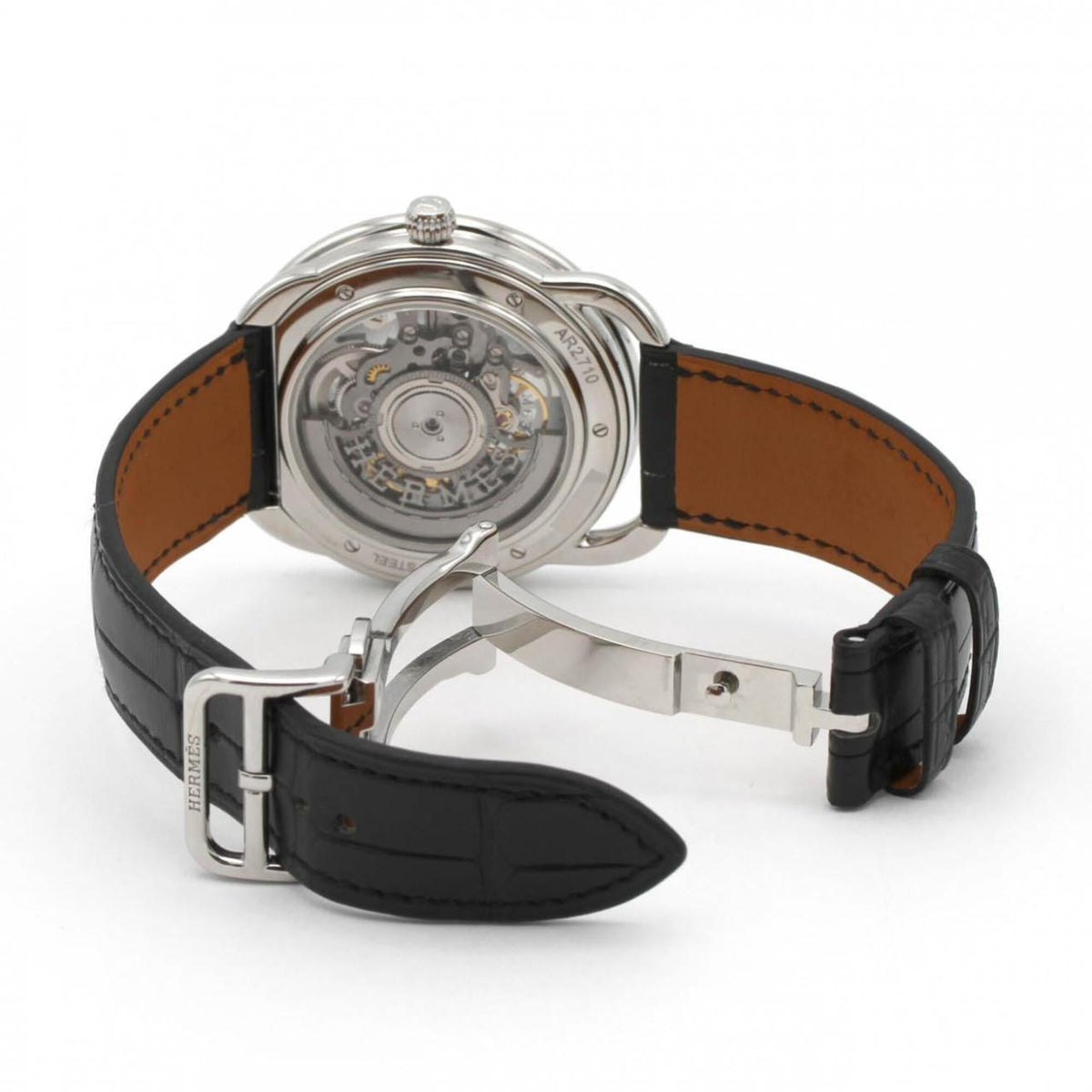 Hermès Arcaud Skellet AR2.710 Noir Cadran 40mm Montre