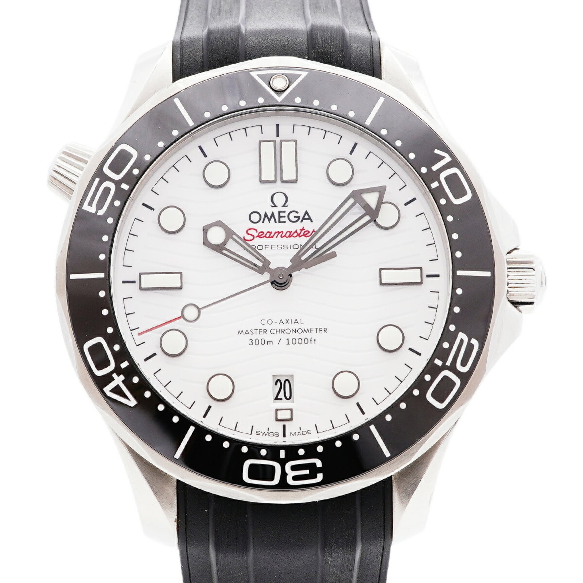 Montre Omega Seamaster Diver 300M 210.32.42.20.04.001 Blanc Cadran 42 mm