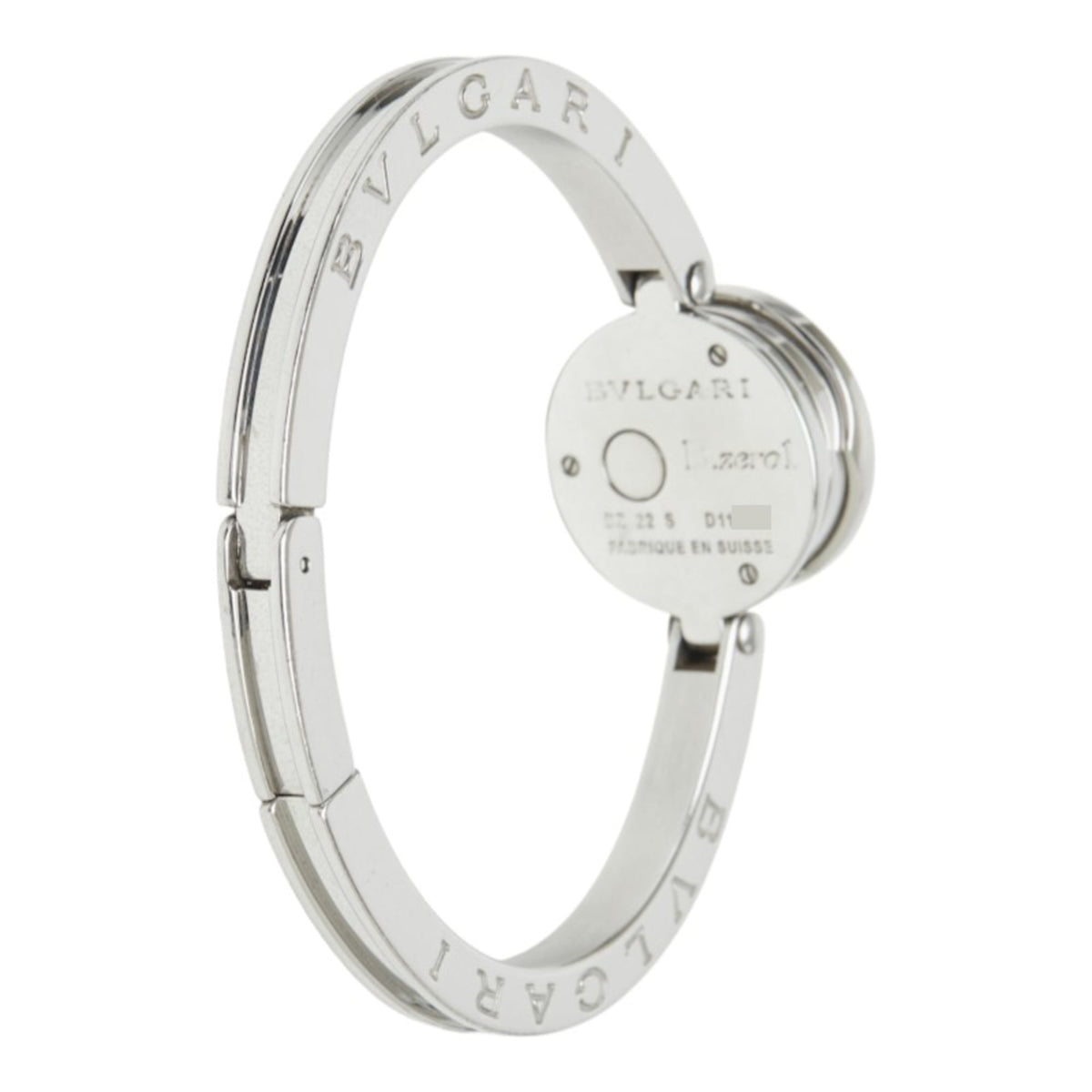 Bulgari B.zero1 Armreif BZ22S Schwarz Zifferblatt 22 mm Uhr