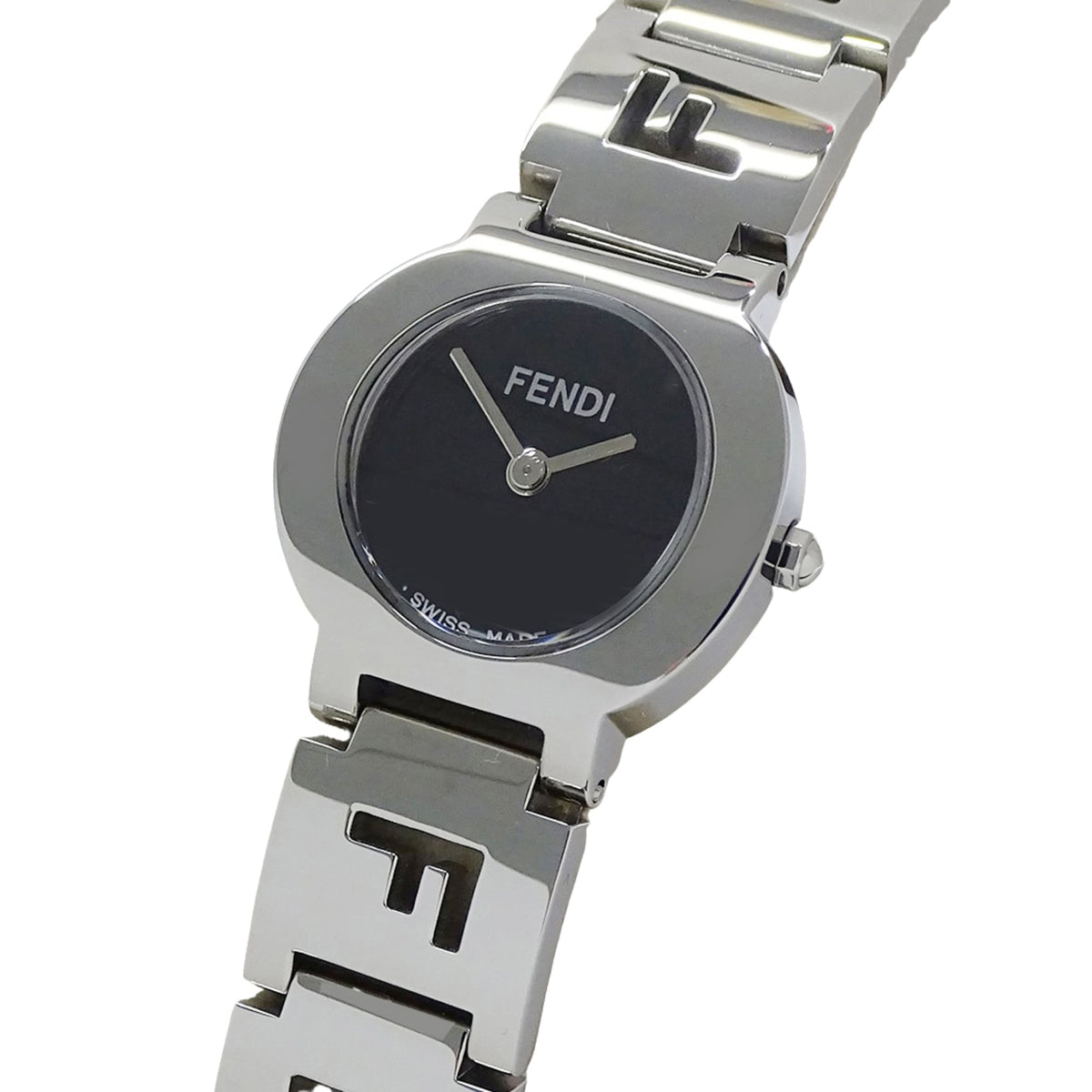 Fendi 3050L Schwarz Zifferblatt 24 mm Uhr