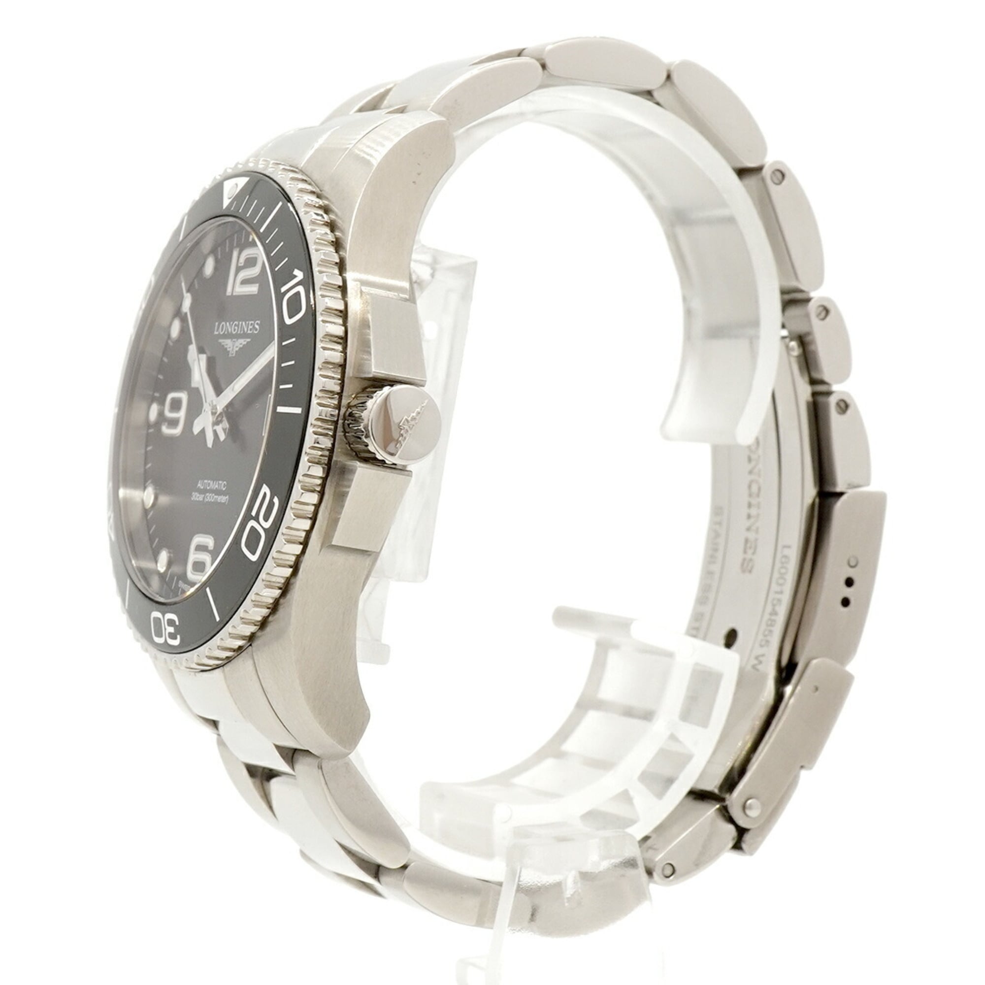 Longines HydroConquest L3.781.4.56.6 Black Dial 41mm Watch