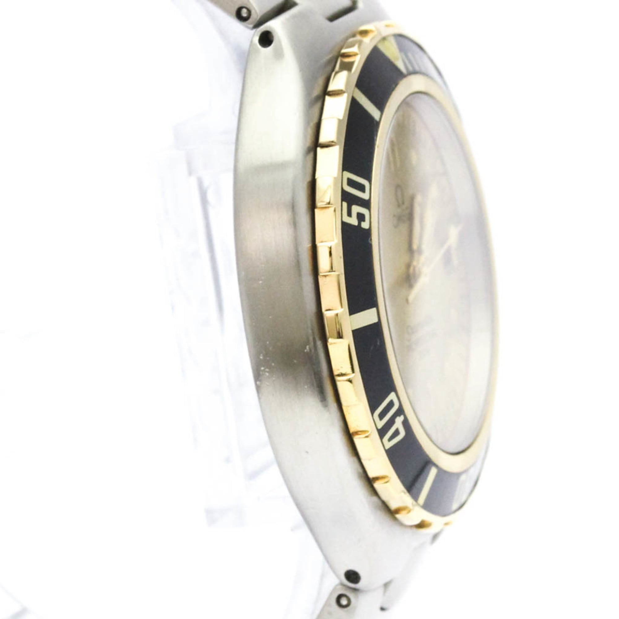 Omega Seamaster 3.961.062 Gold Dial Stainless steel, yellow gold 36mm Watch