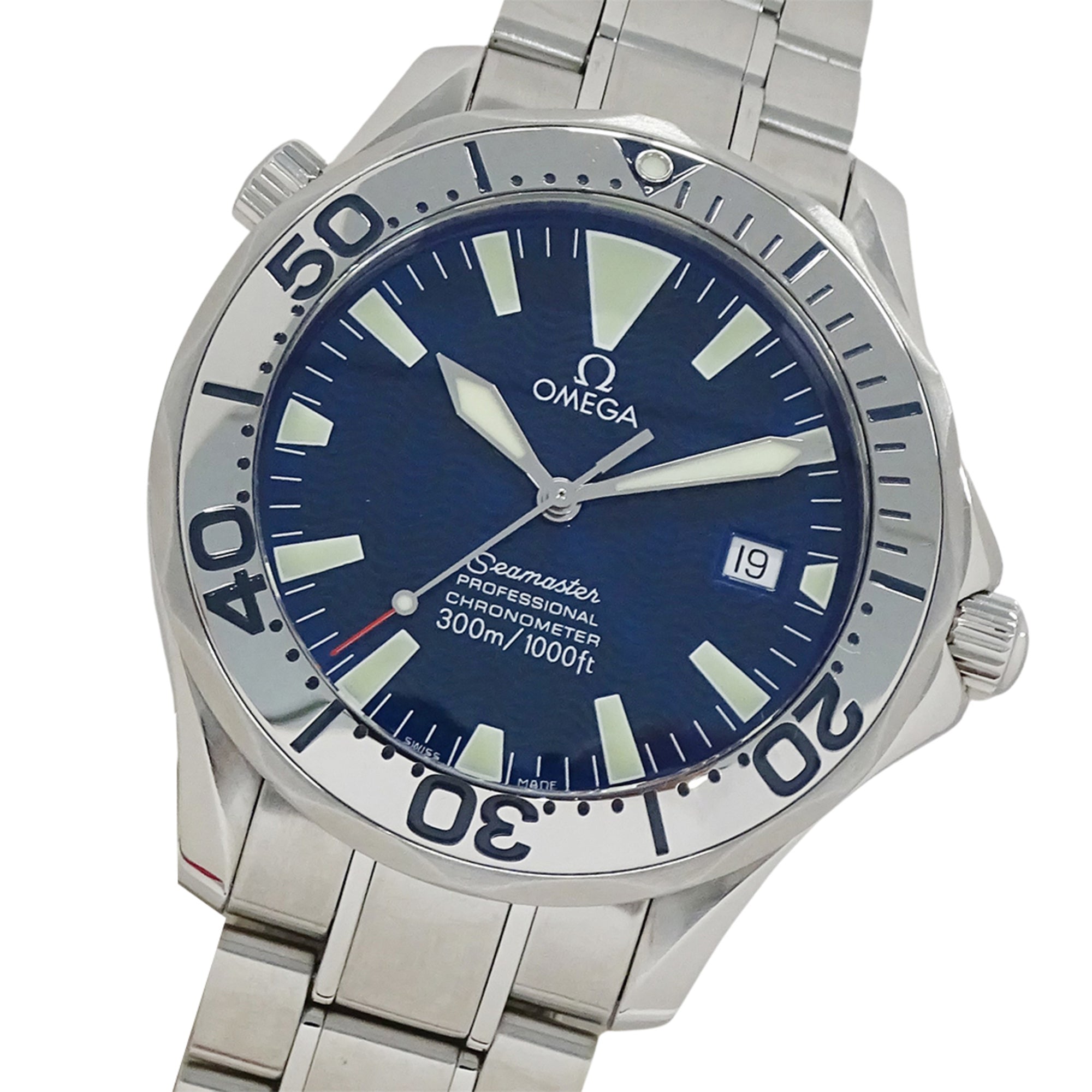 Omega Seamaster 2255.8 Blue Dial 41mm Watch