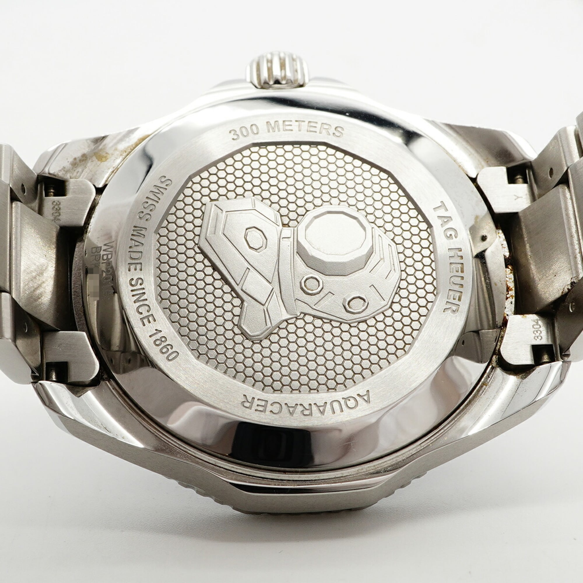 TAG Heuer Aquaracer WBP201A herenhorloge met zwarte wijzerplaat