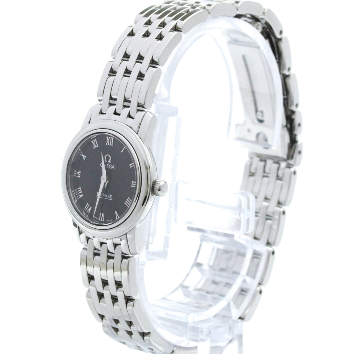Omega De Ville Prestige 4570.52 Black Dial 22mm Watch