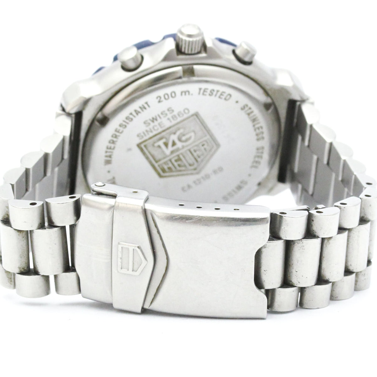 TAG Heuer Serie 2000 CA1210, blaues Zifferblatt, 38 mm Uhr