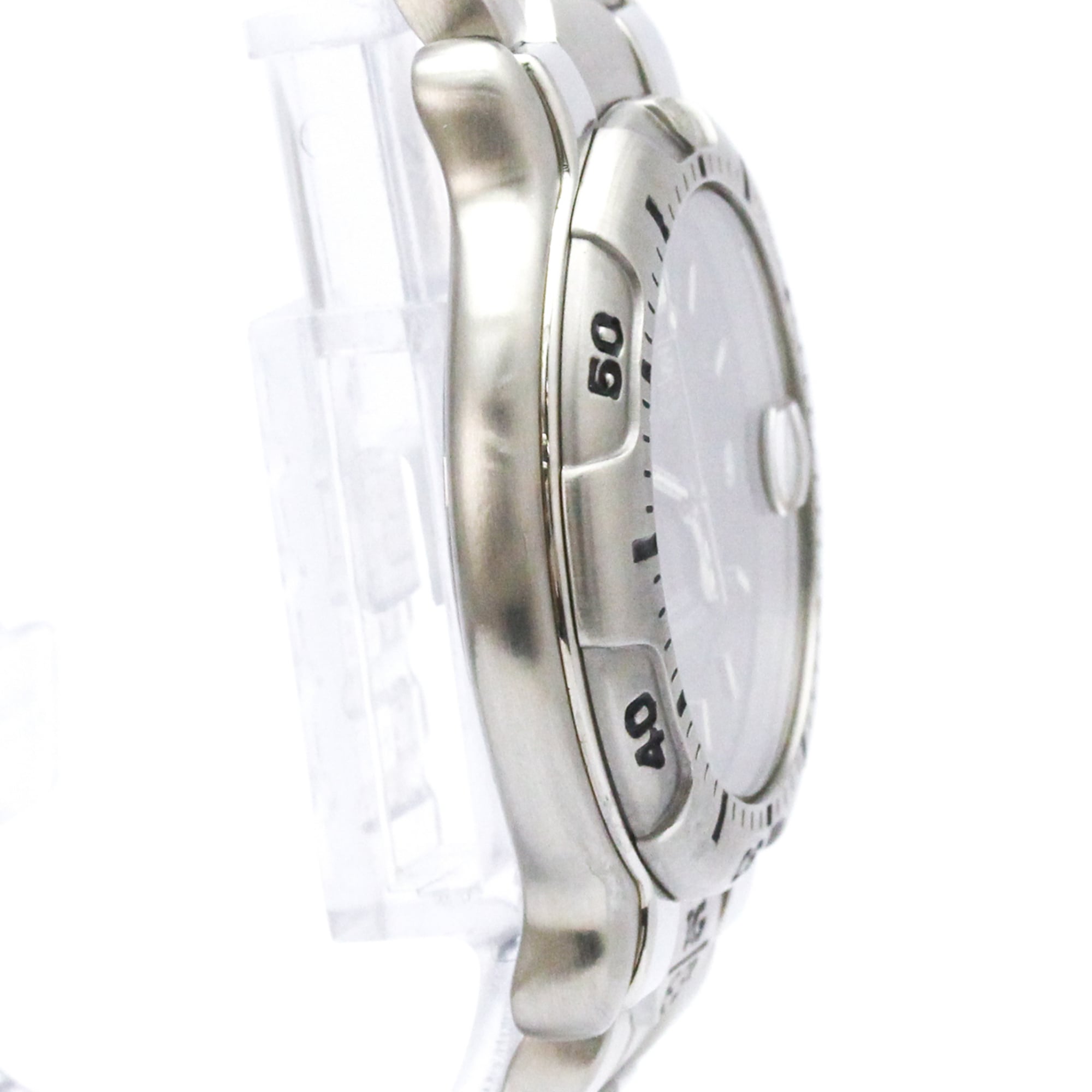 TAG Heuer 6000 Series WH1112 Grey Dial 38mm Watch