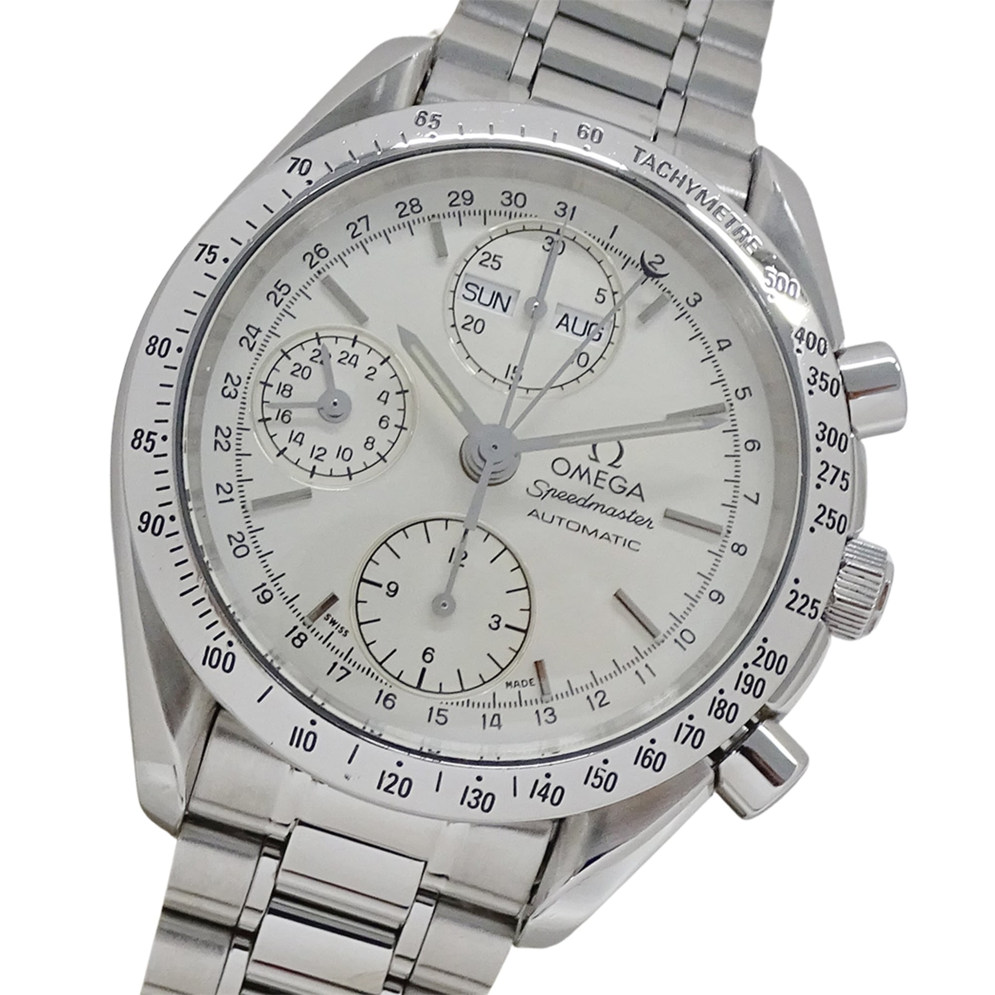 Omega Speedmaster 3521.3 Silver Dial 38mm Watch