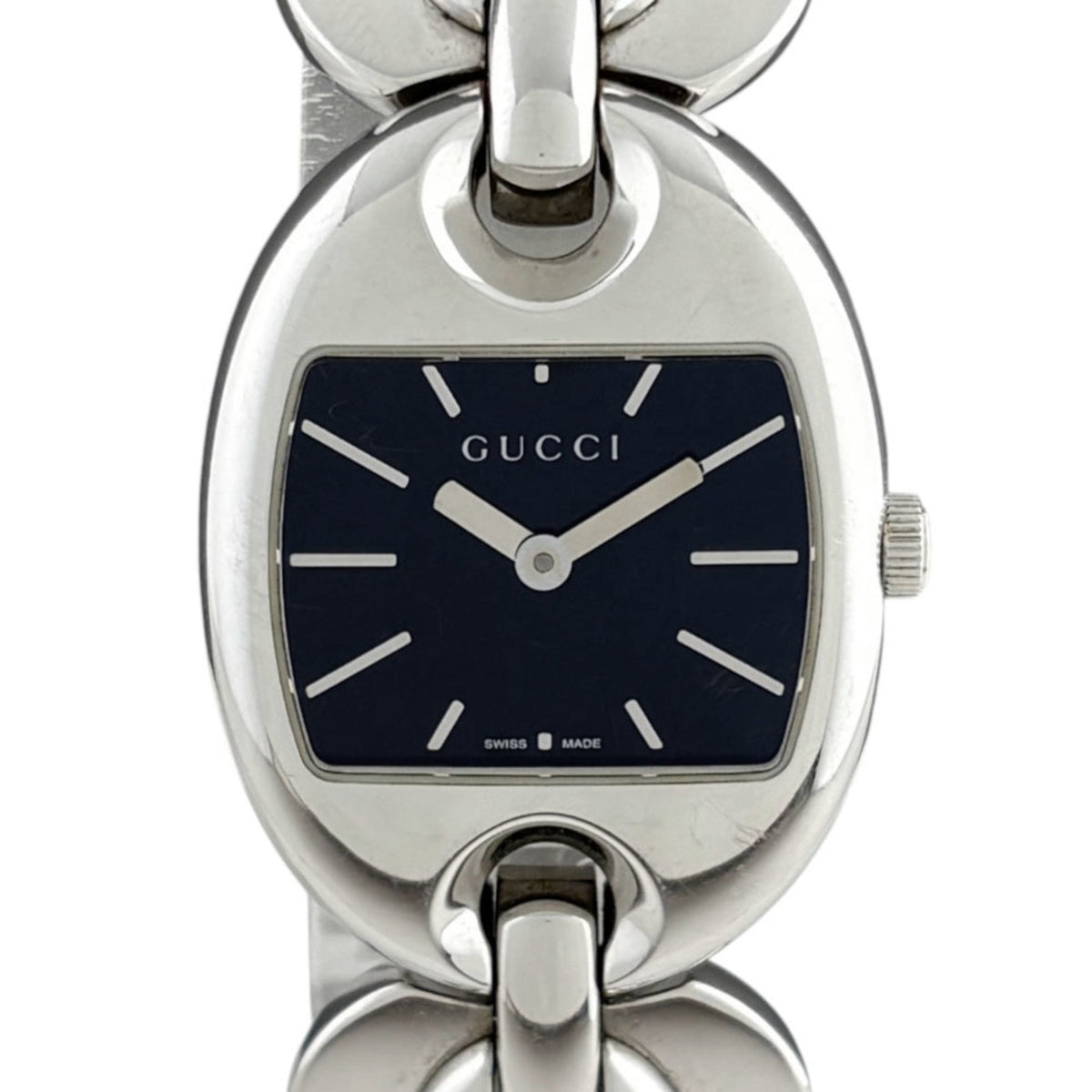 Gucci Marina Chain 121.5 Black Dial 26mm Watch