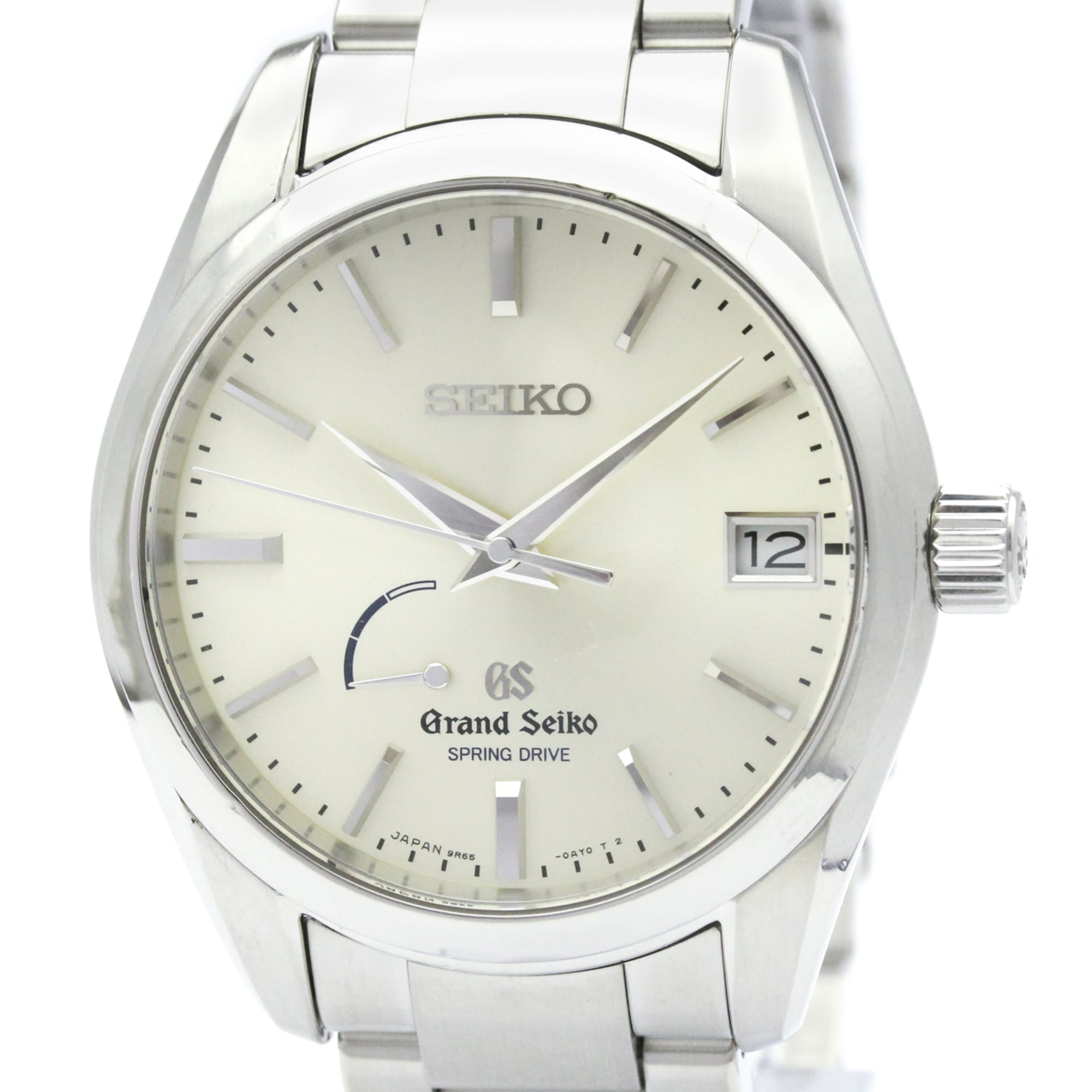 GRAND SEIKO SBGA083 Spring Drive Steel Mens 9R65-0BH0