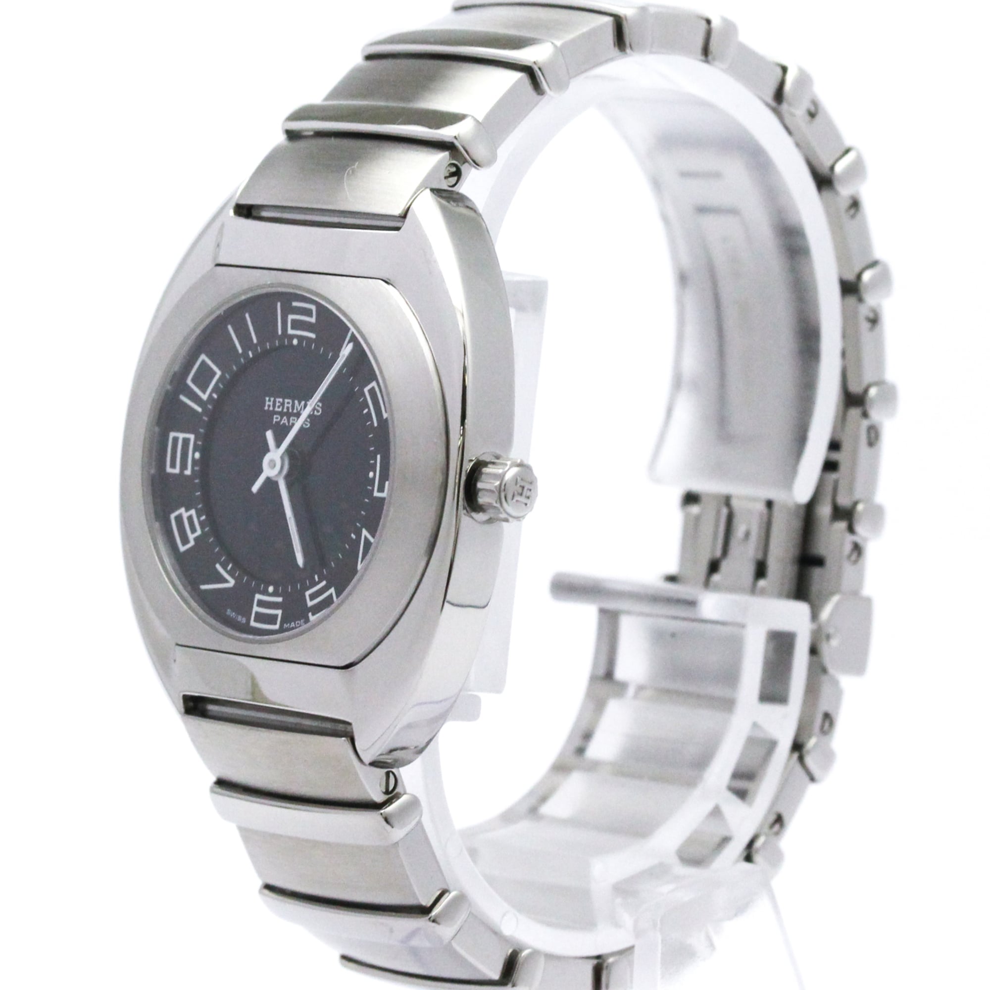 Hermes Espace ES1.210 Black Dial 31mm Watch