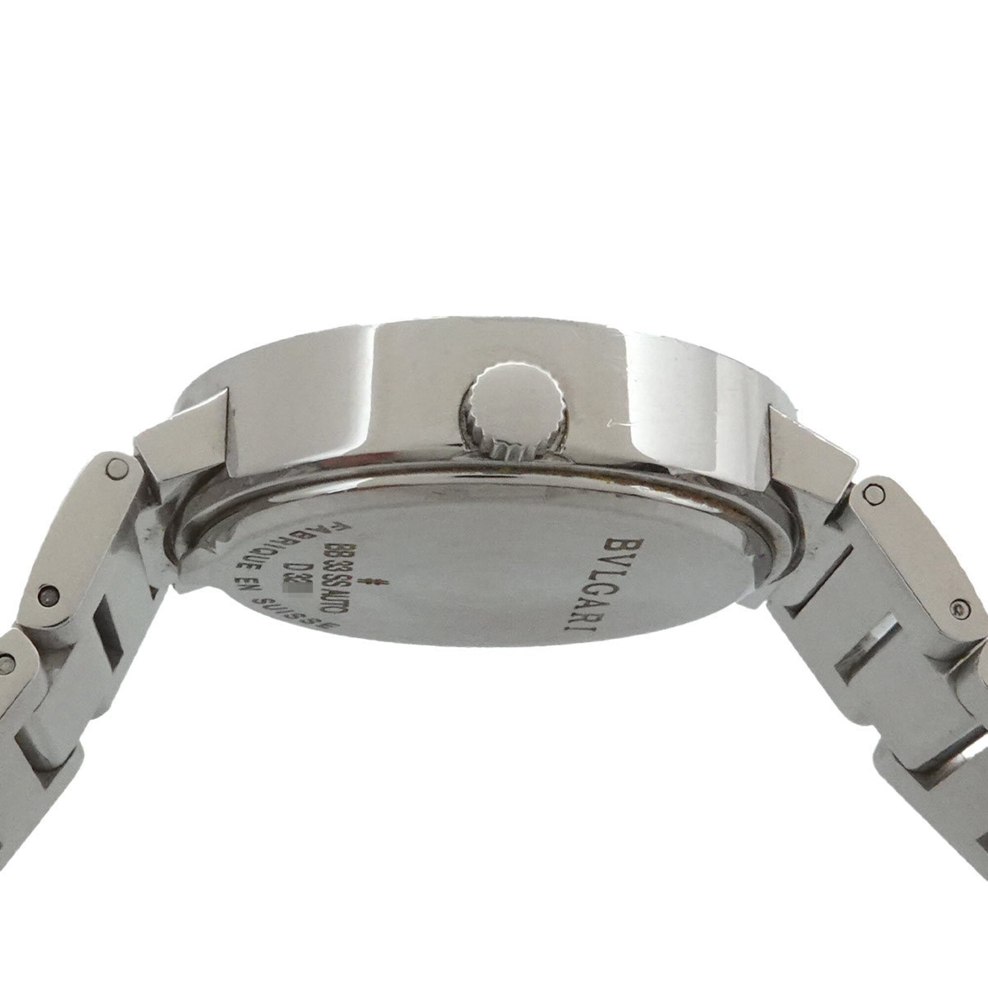 Bvlgari BB33SSAUTO Black Dial 33mm Watch