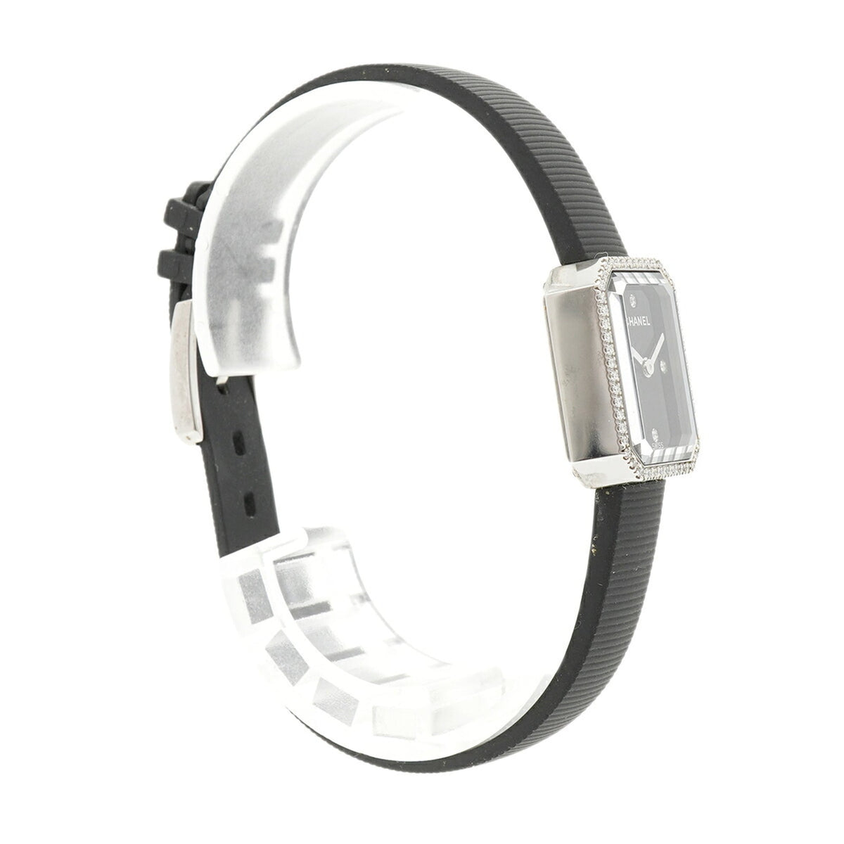 Chanel Première Diamond Bezel H2434 Black Dial 15mm Watch