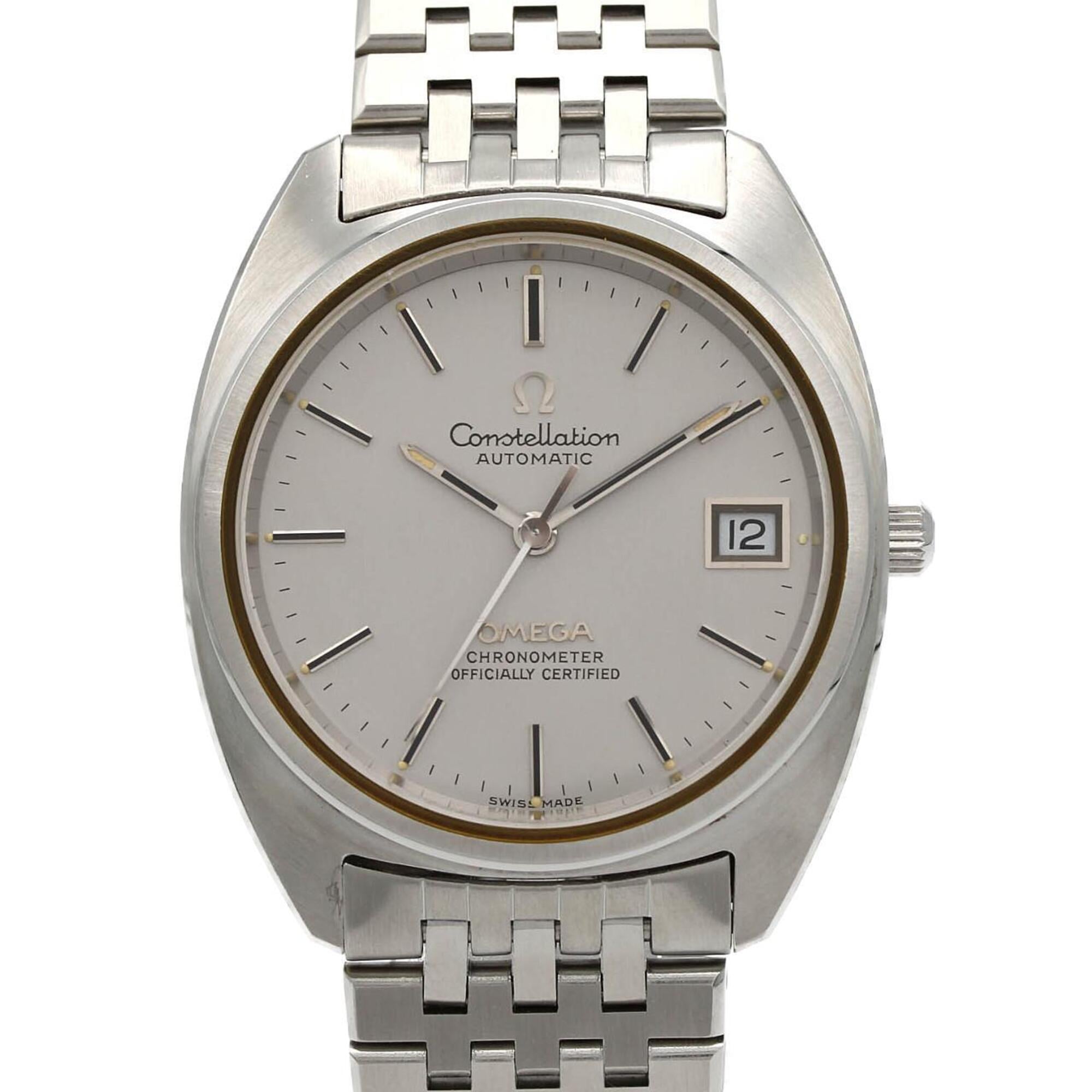 Omega Constellation Chronometer ST168.0056 Silver Dial 35mm Watch