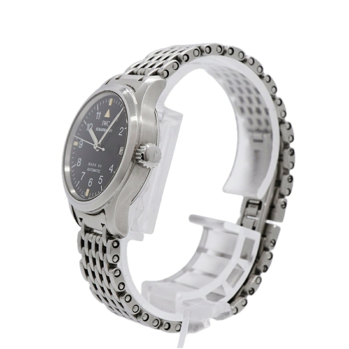 IWC Schaffhausen Mark XII IW442102 Black Dial 28mm Watch