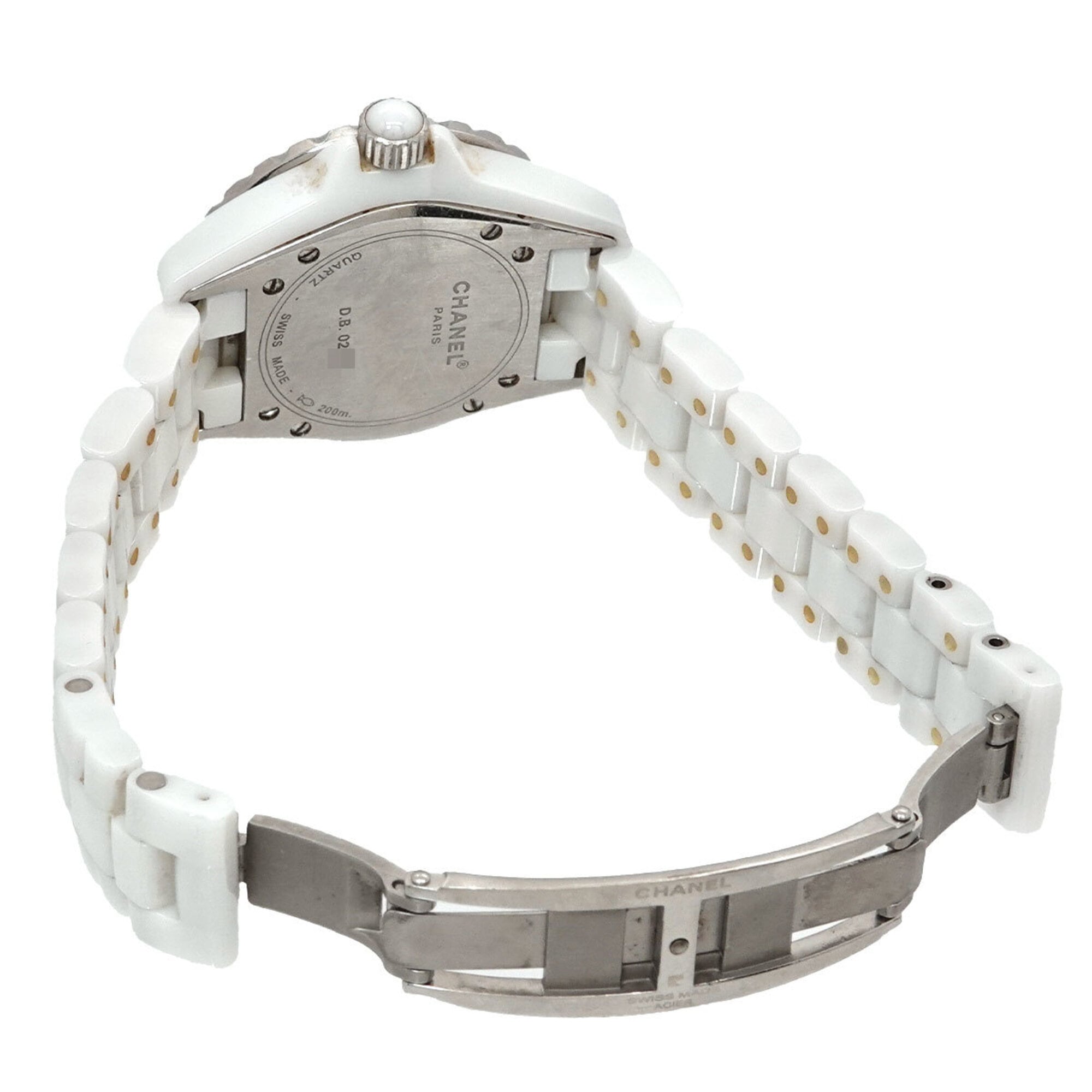 Chanel J12 H0968 White Dial 34mm Watch