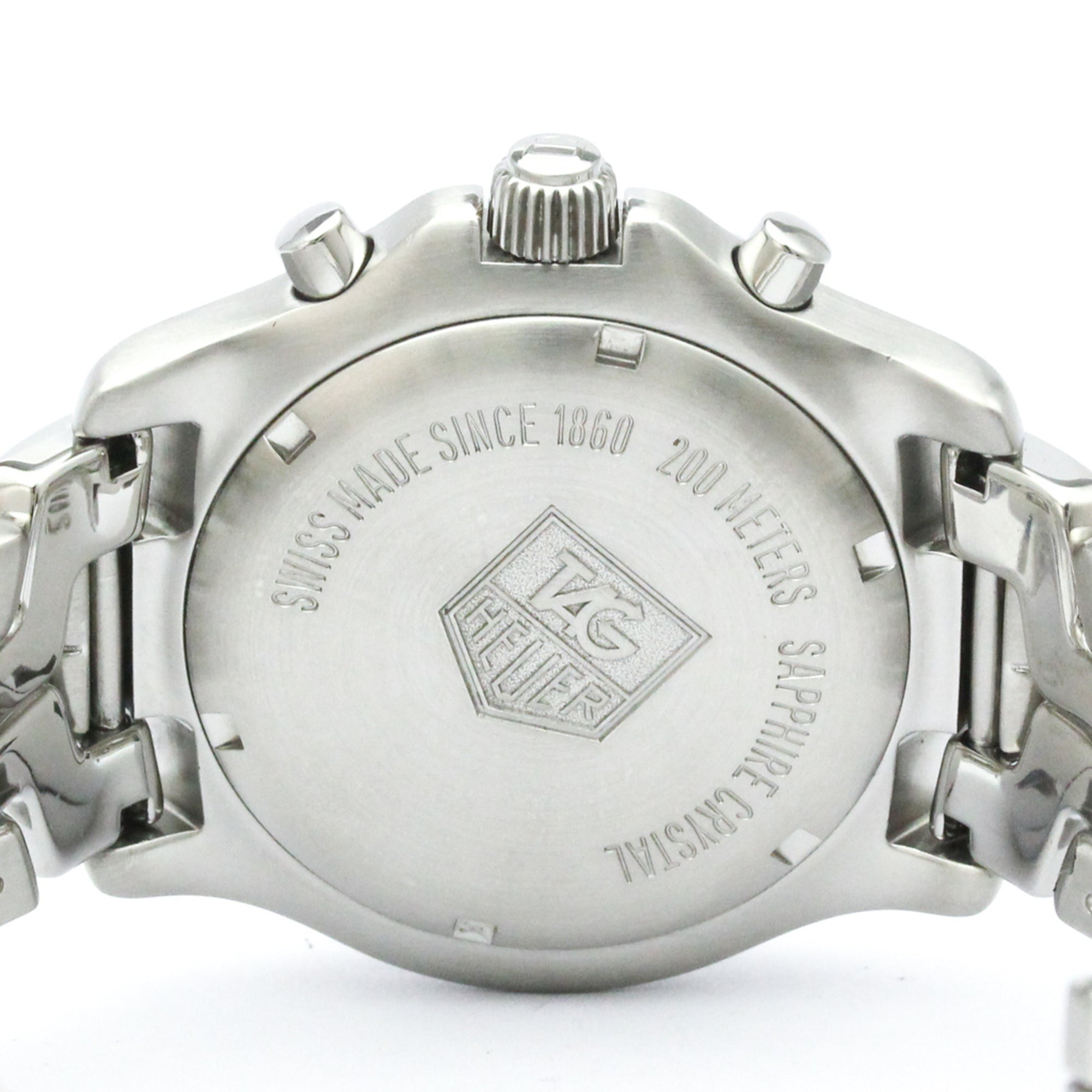 TAG HEUER Link Chronograph Herrenuhr aus Edelstahl Quarz CT1112