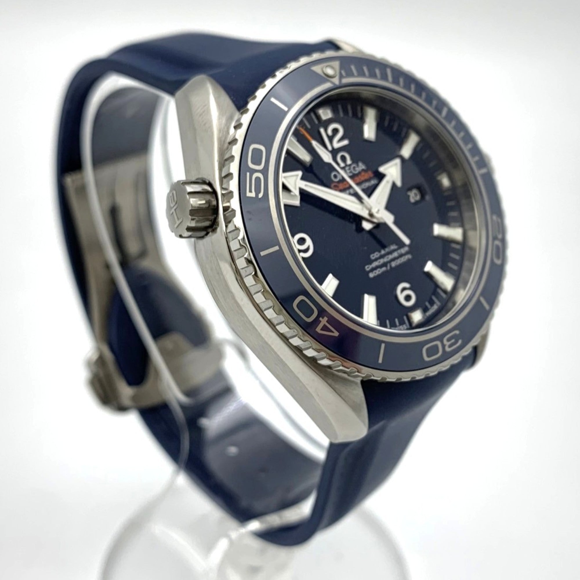 Montre Pour Hommes OMEGA Seamaster Planet Ocean Date 600M 232.92.38.20.03.001Automatique Co-Axial, bleue, ITWZCT9XJGYM