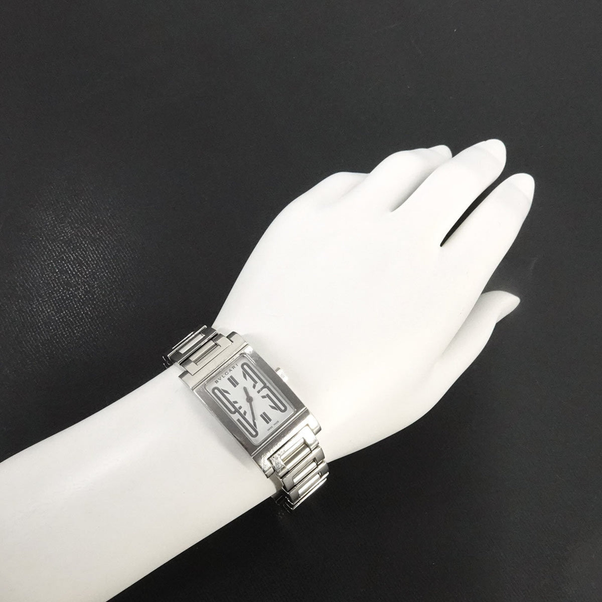 Montre Bvlgari Bulgari BVLGARI Rettangoro RT39S Blanc avec cadran de 21 mm