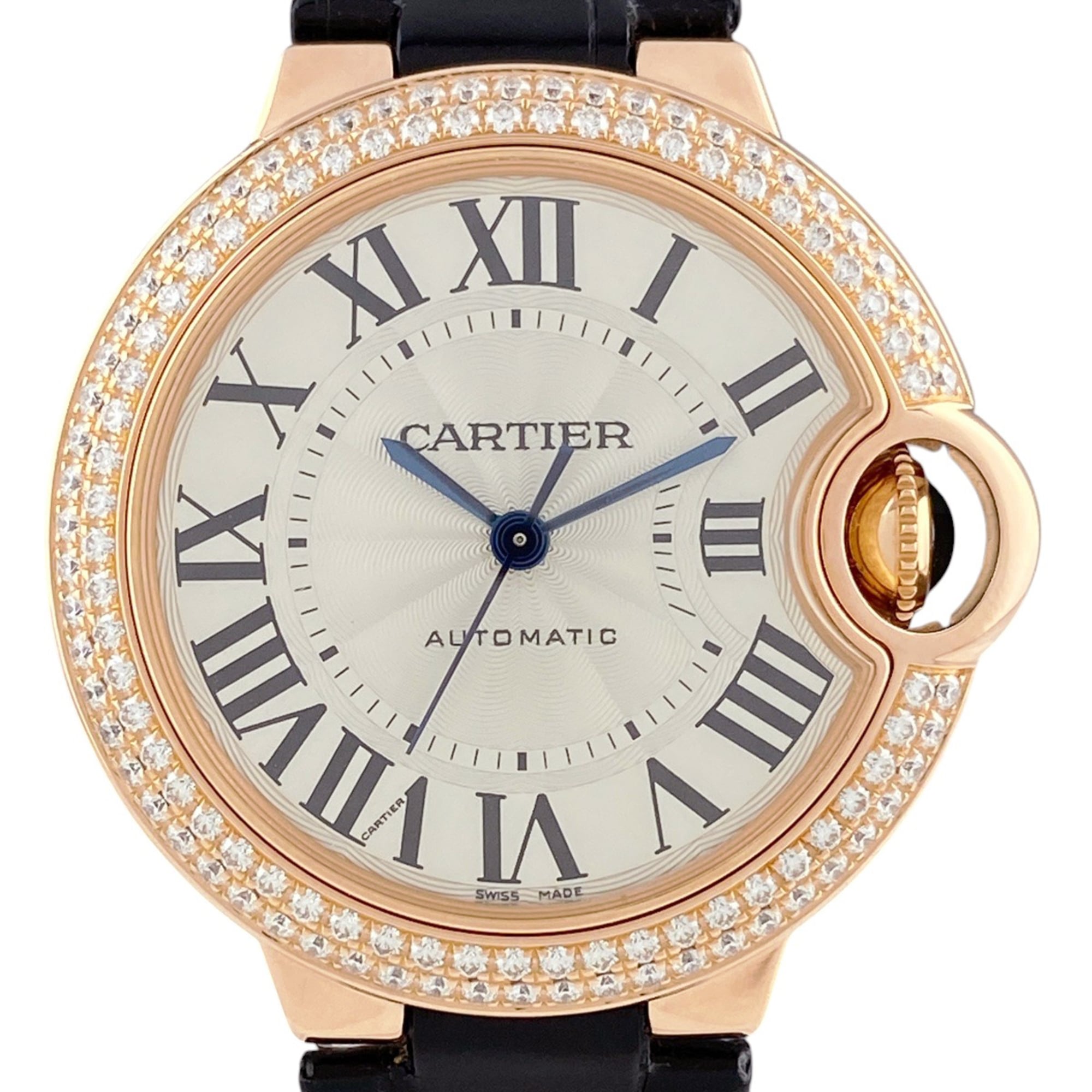 Montre Cartier Ballon Bleu WE902066, cadran argenté, 33 mm