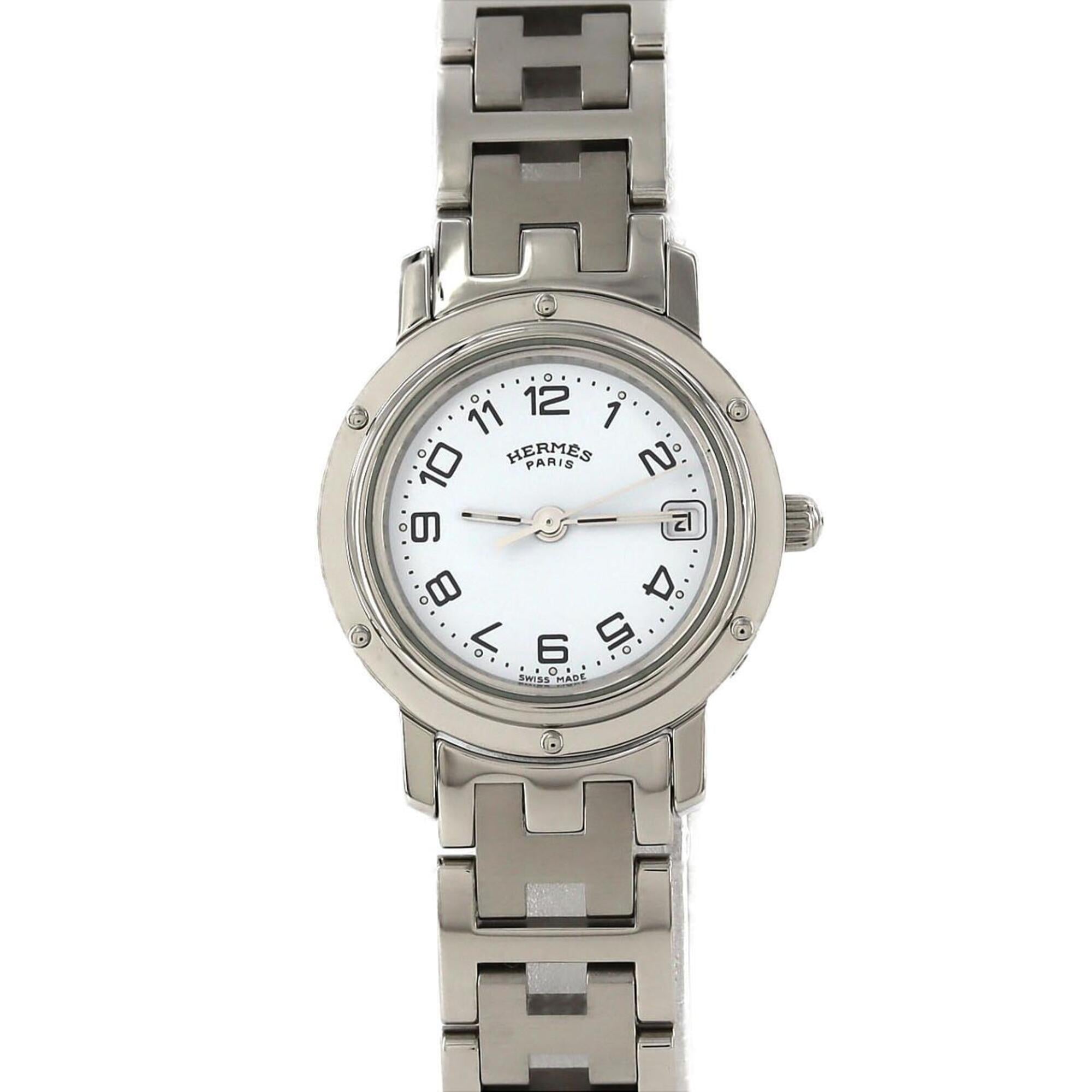 Hermes Clipper CL4.210 SS Quartz Watch