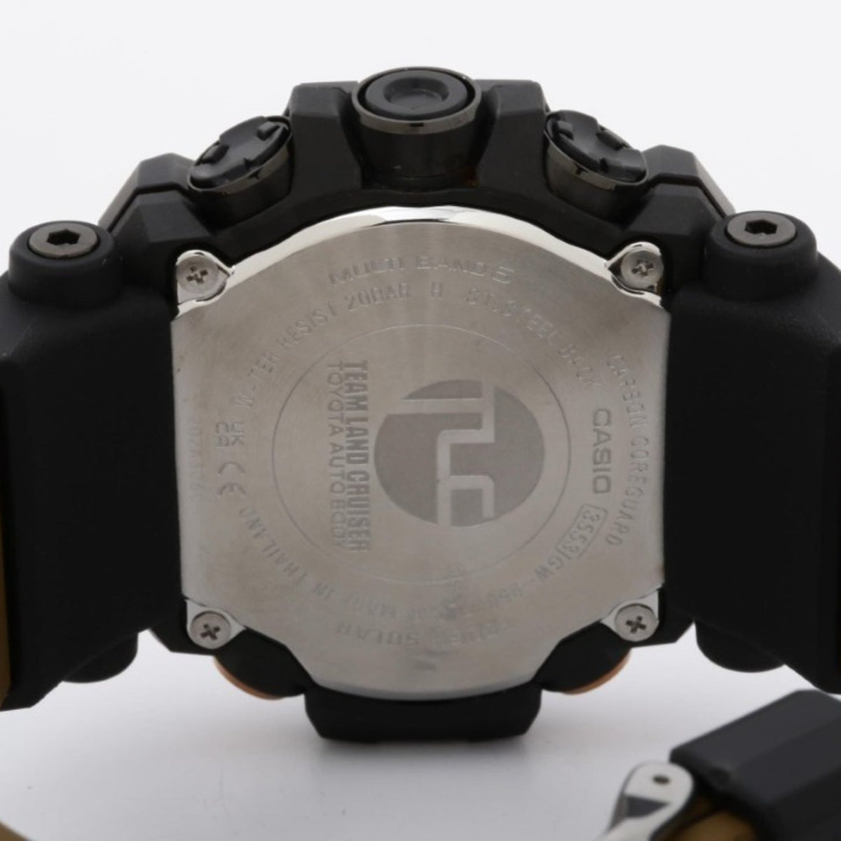 Casio G-SHOCK TEAM LAND CRUISER TOYOTA AUTO BODY MASTER OF G-LAND MUDMAN GW-9500TLC-1JR Schwarz Zifferblatt 52 mm Uhr