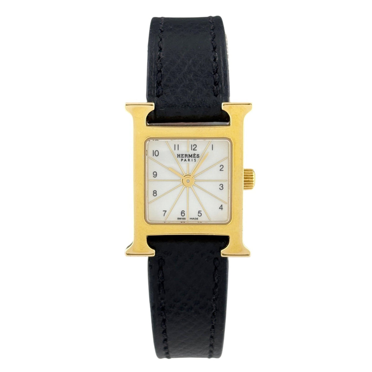 Hermes H- HH1.101 Weiß Zifferblatt 17 mm Uhr