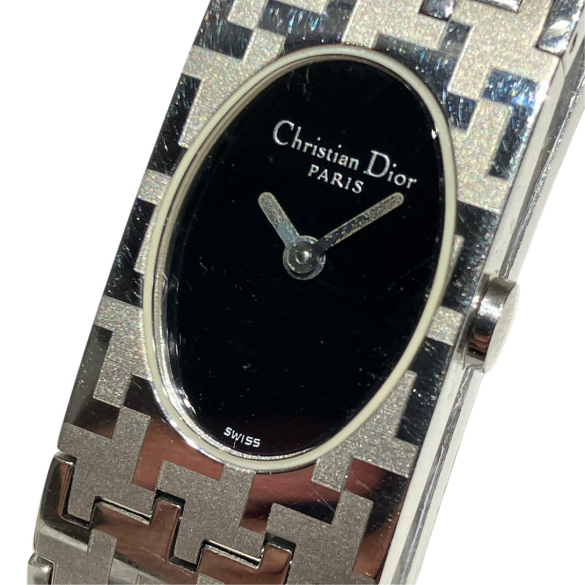 Christian Dior Miss D70-100 horloge met zwarte wijzerplaat, 15 mm