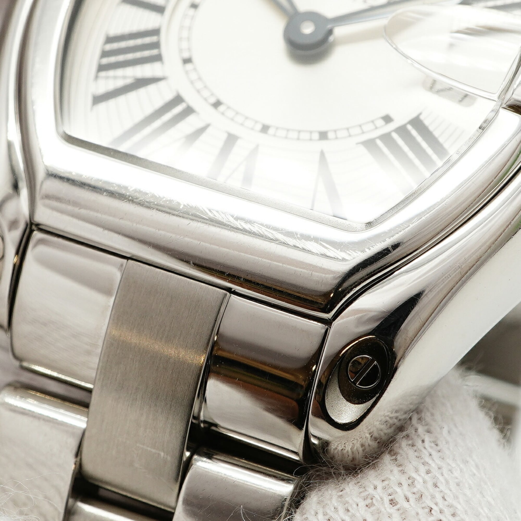 Cartier Roadster W62016V3 Silver Dial 31mm Watch