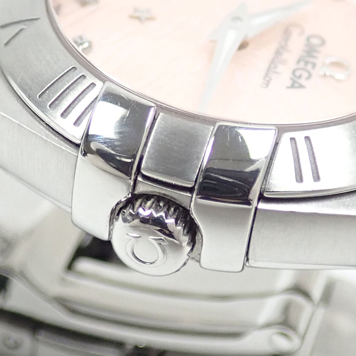 Omega Constellation 123.10.24.60.57.002 Pink Dial 24mm Watch
