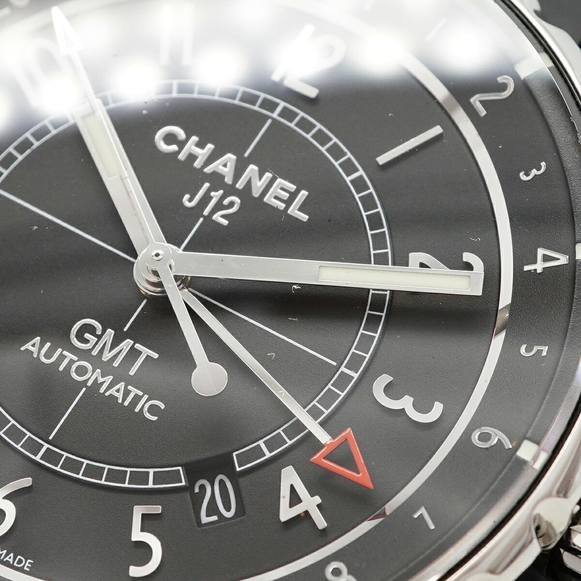 Chanel J12 GMT Matte Black H3101 Dial