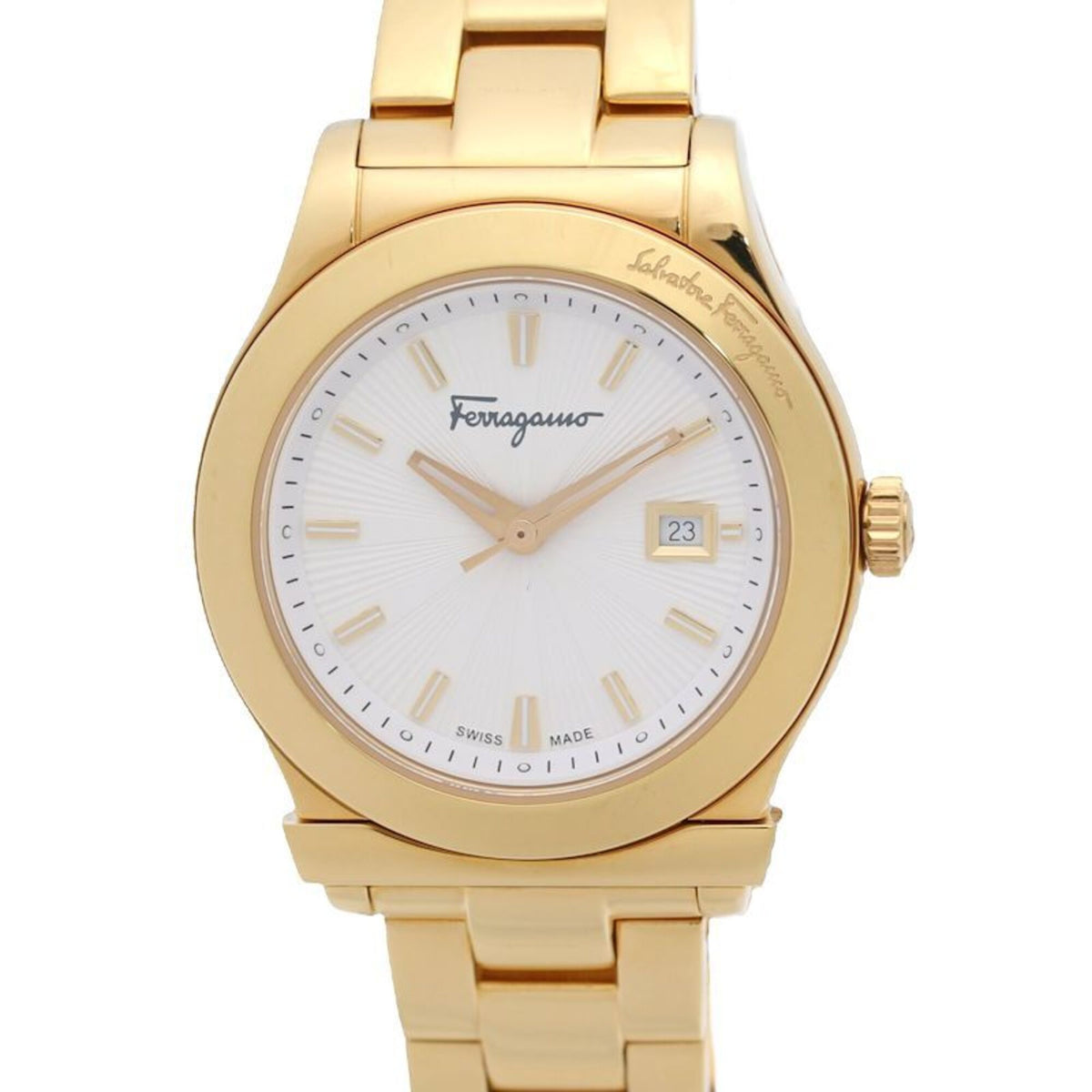 Salvatore Ferragamo 1898 FF3180014 Silver Dial 31mm Watch