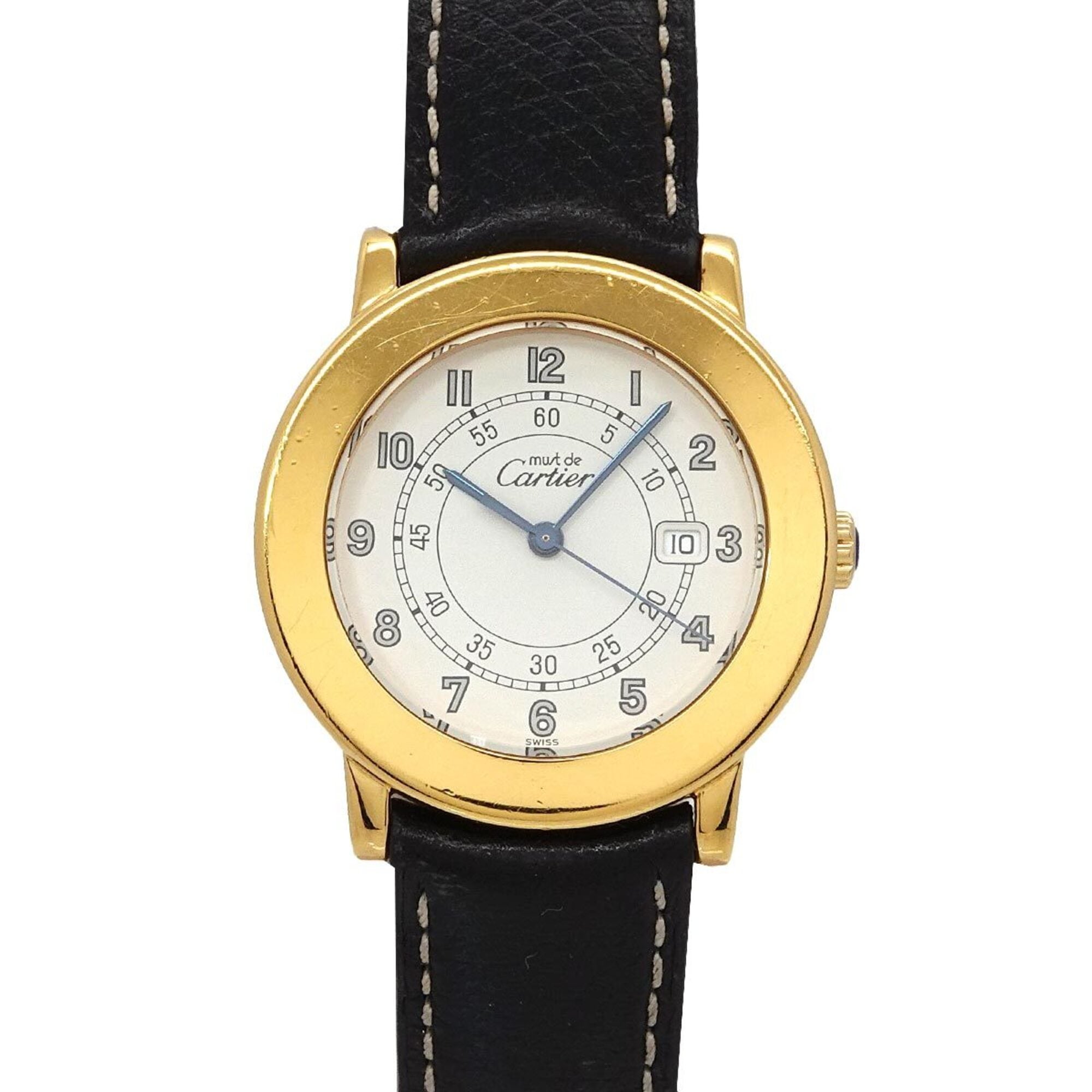 Cartier Must W100844B White Dial 33mm Watch