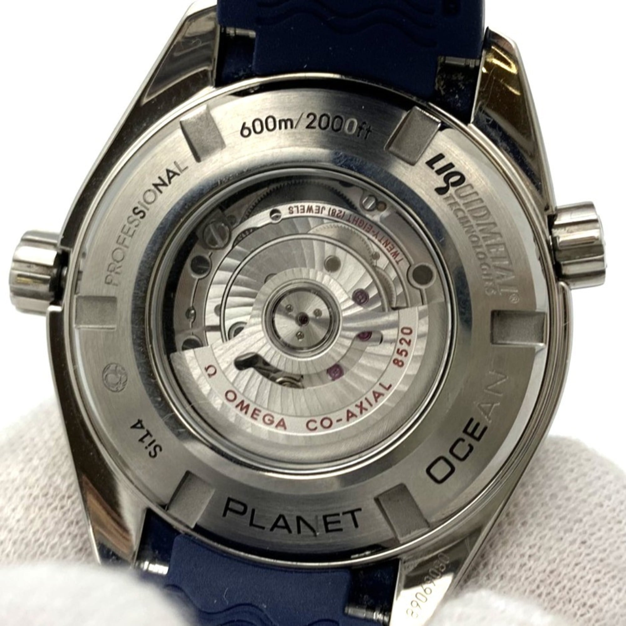 Montre Pour Hommes OMEGA Seamaster Planet Ocean Date 600M 232.92.38.20.03.001Automatique Co-Axial, bleue, ITWZCT9XJGYM