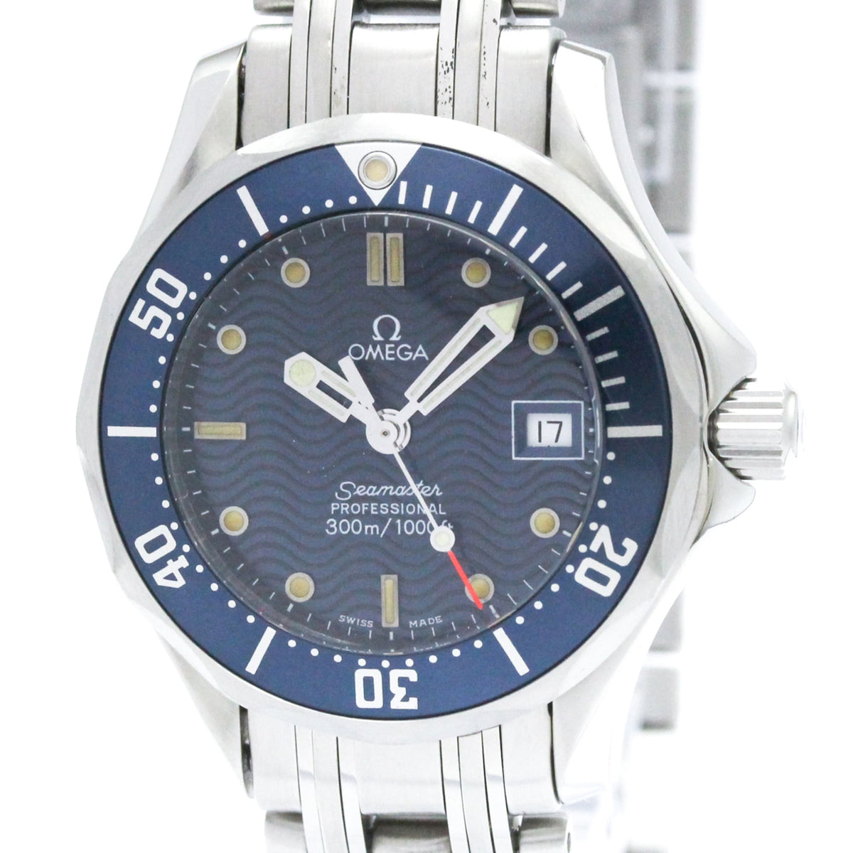 Omega Seamaster 2583.80 Blue Dial 29mm Watch