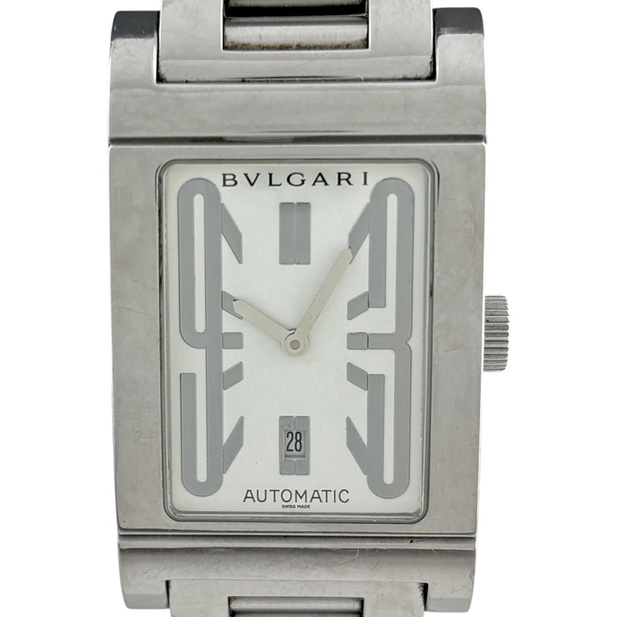 Bvlgari Bulgari BVLGARI Redangolo RT45S Weiß Zifferblatt 26 mm Uhr