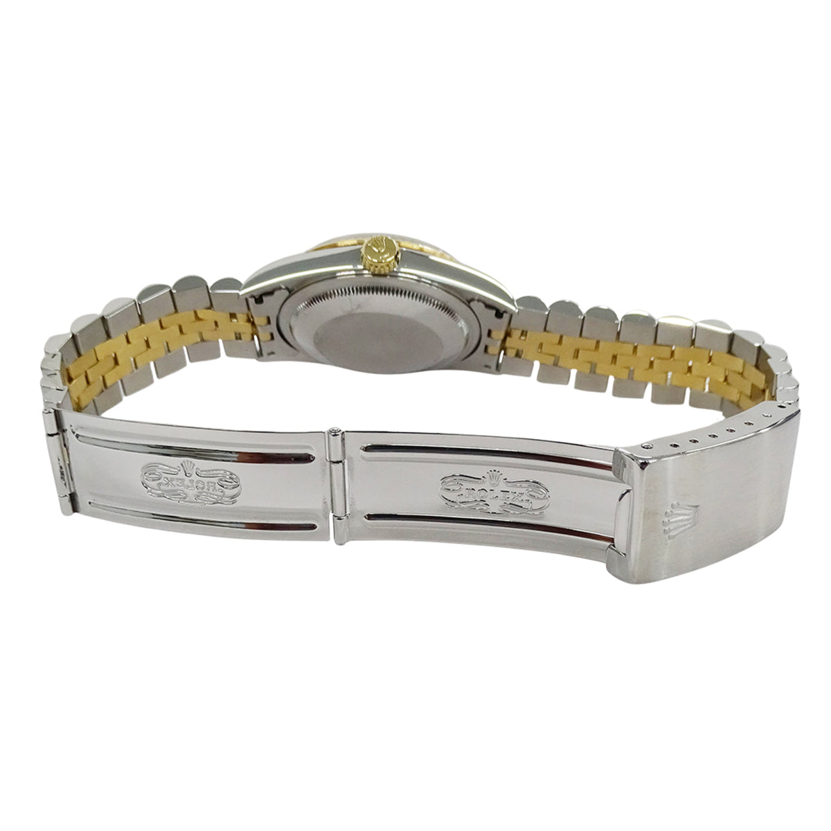 Rolex Datejust 16233 T Gold Dial 35mm Watch