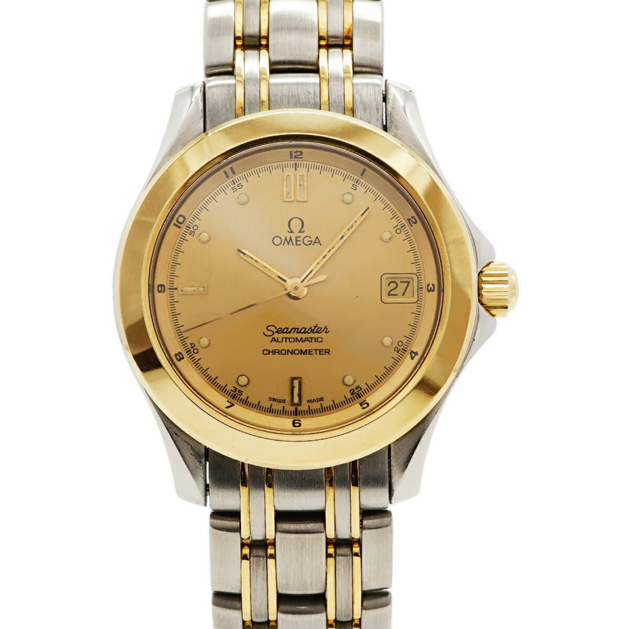 Omega Seamaster 2301.1 Gold Dial 36mm Watch